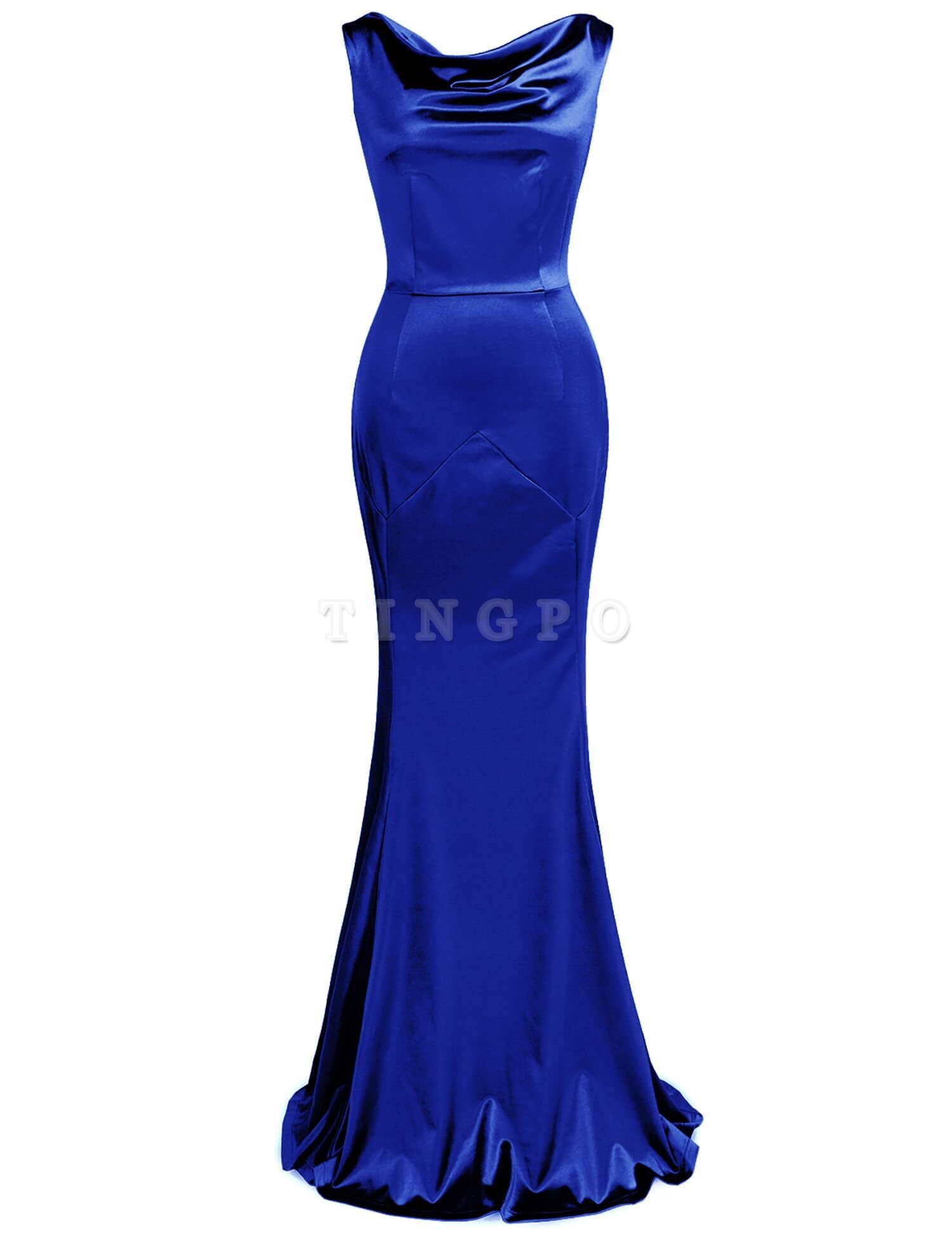 Wholesale Women's 30s Brief Elegant Mermaid Sleeveless Gowns Formal Evening Dress prom dresses shops