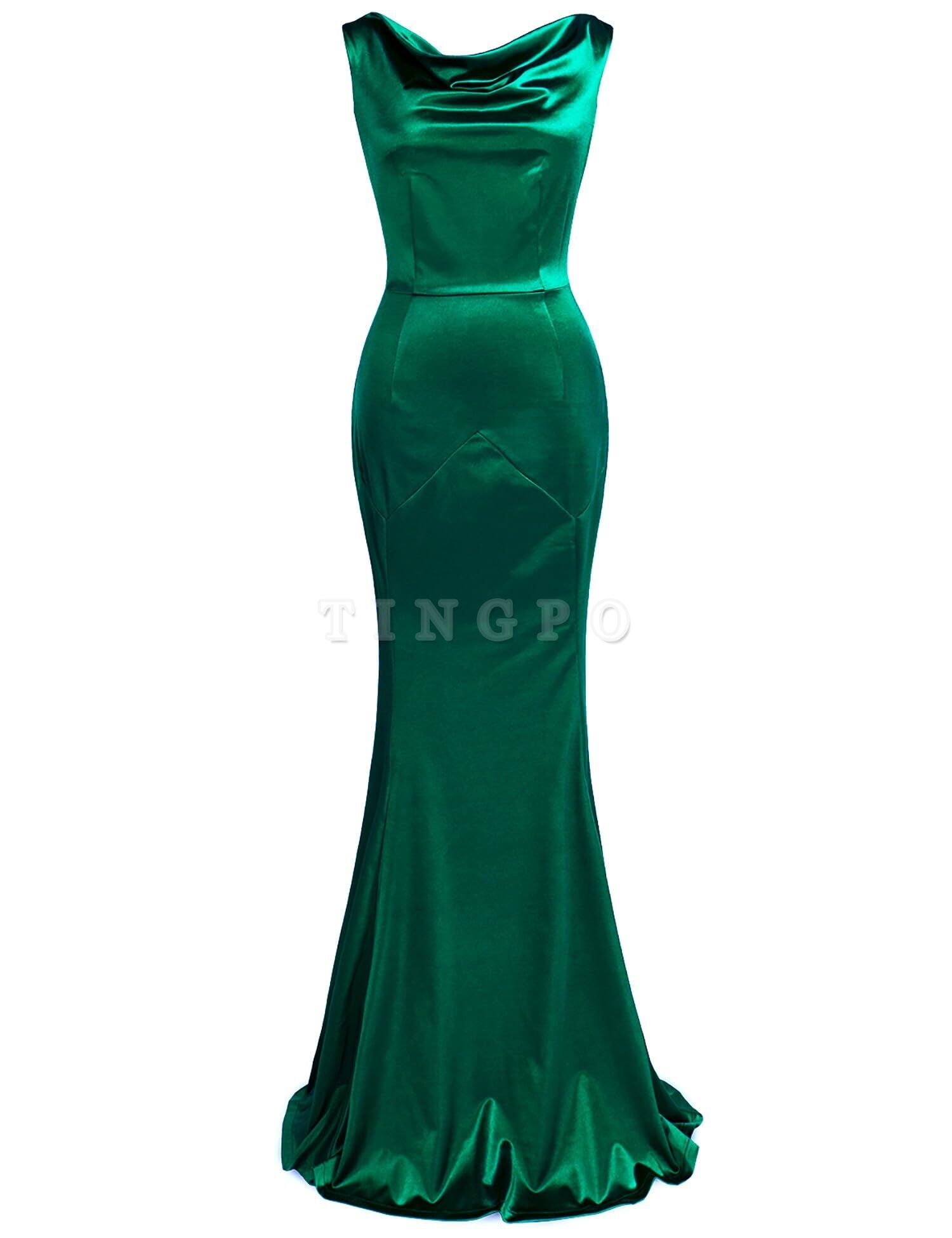 Wholesale Women's 30s Brief Elegant Mermaid Sleeveless Gowns Formal Evening Dress prom dresses shops