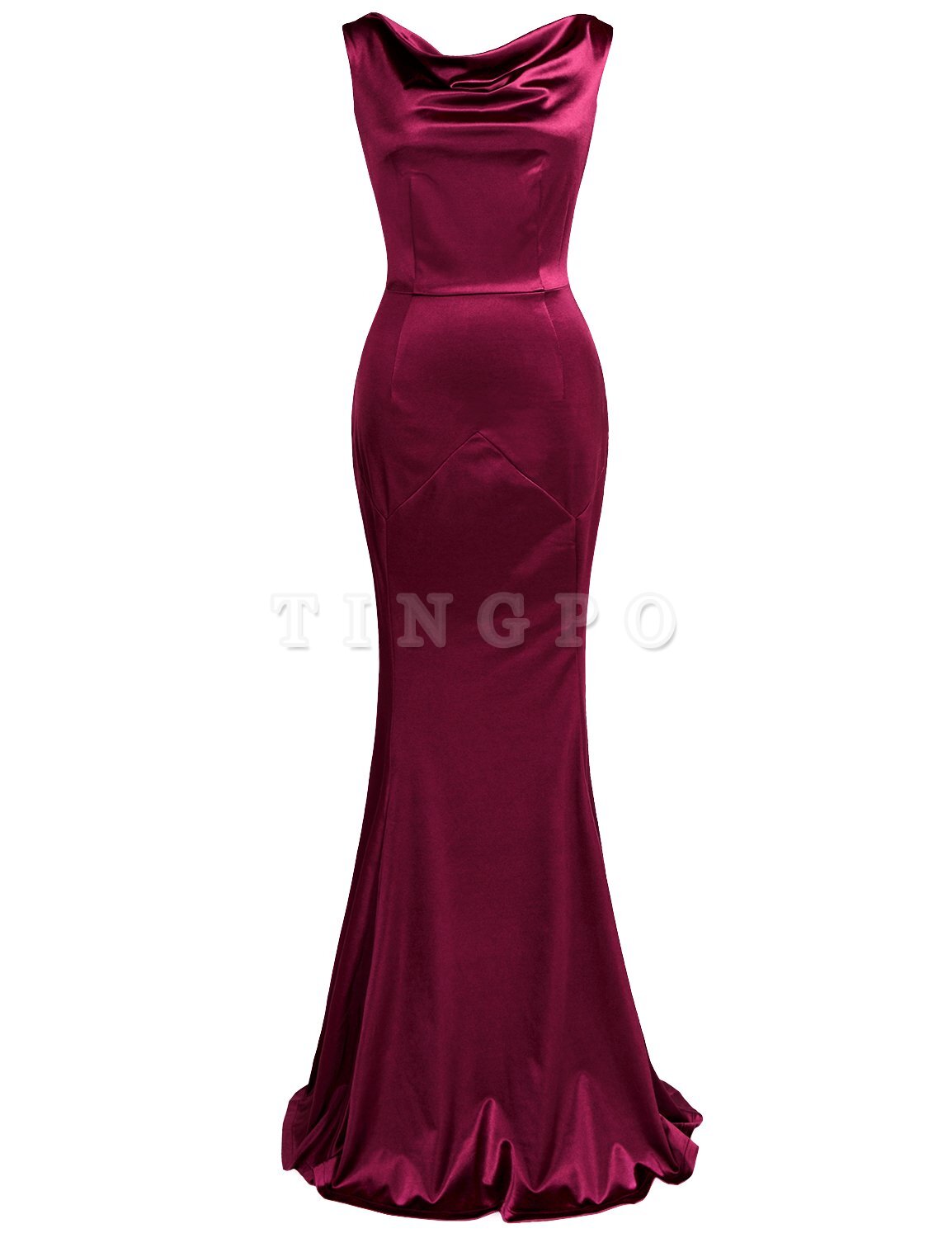 Wholesale Women's 30s Brief Elegant Mermaid Sleeveless Gowns Formal Evening Dress prom dresses shops