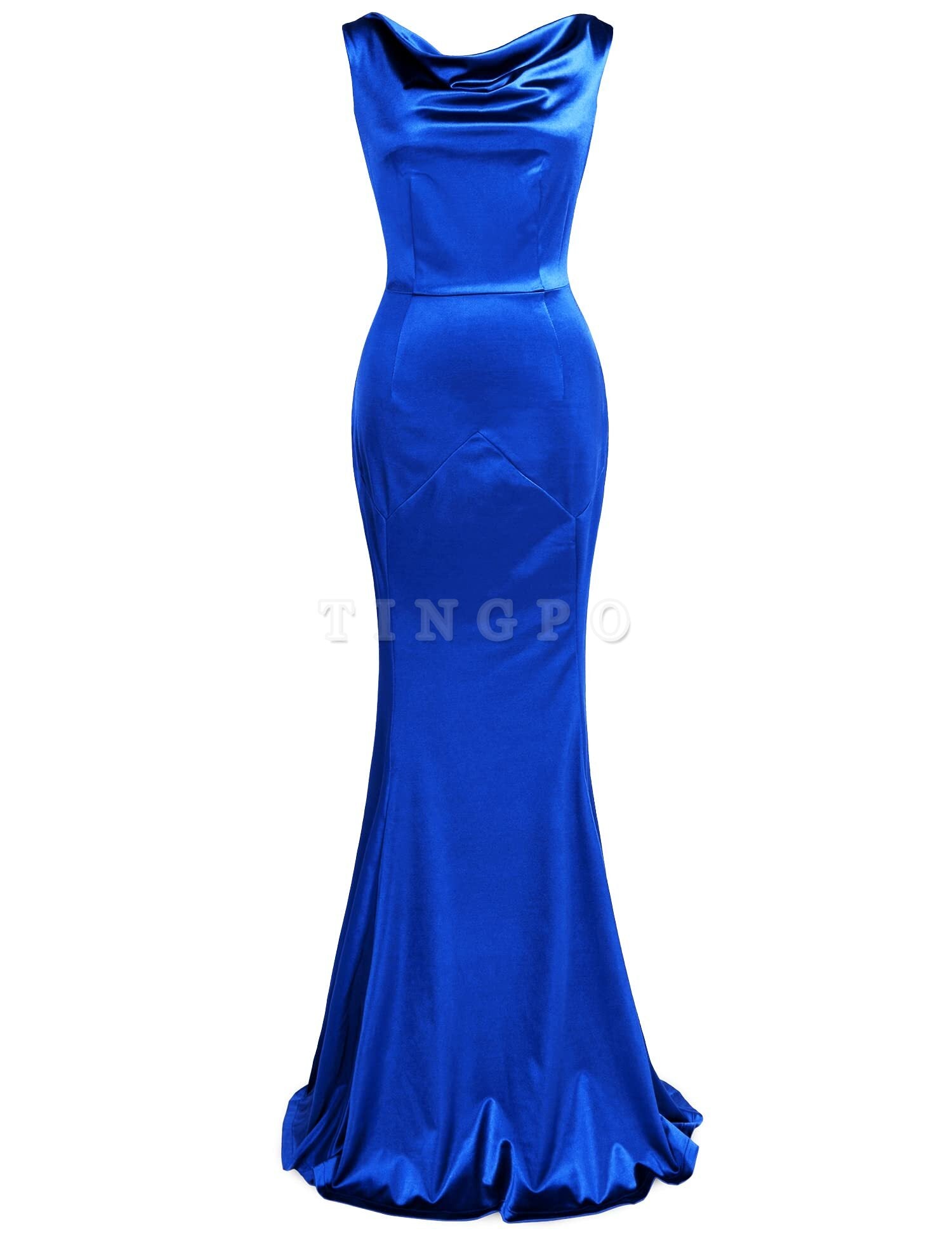 Wholesale Women's 30s Brief Elegant Mermaid Sleeveless Gowns Formal Evening Dress prom dresses shops