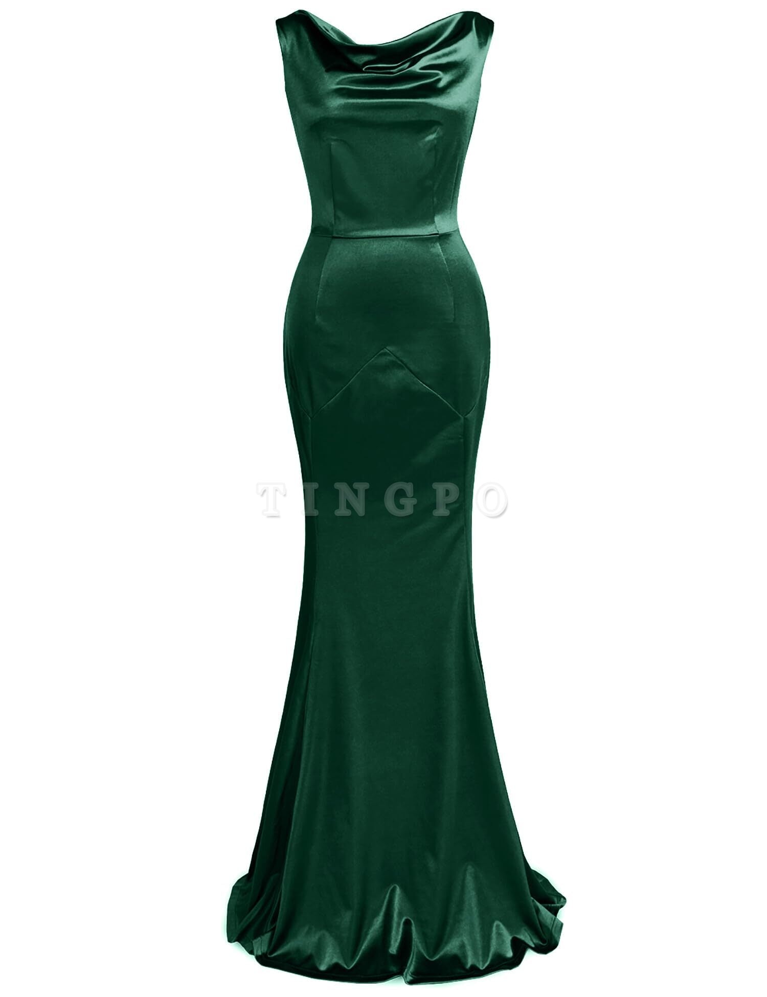 Wholesale Women's 30s Brief Elegant Mermaid Sleeveless Gowns Formal Evening Dress prom dresses shops