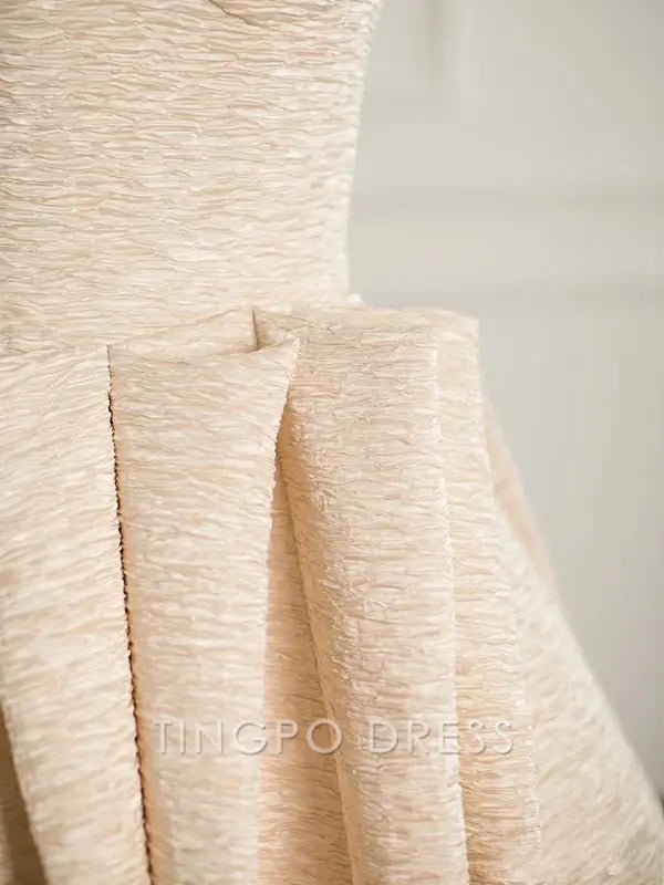 TingPo Wholesale Elegant Pretty Ball Gown Sweetheart Satin Long Prom Dresses Party Gown Evening Dress