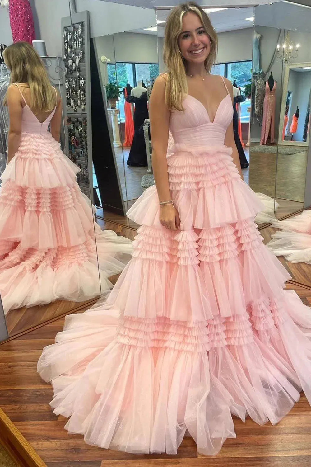 Wholesale Sexy Daffodil A-Line Doric Sweetheart Long Prom Dress prom dresses with long sleeves