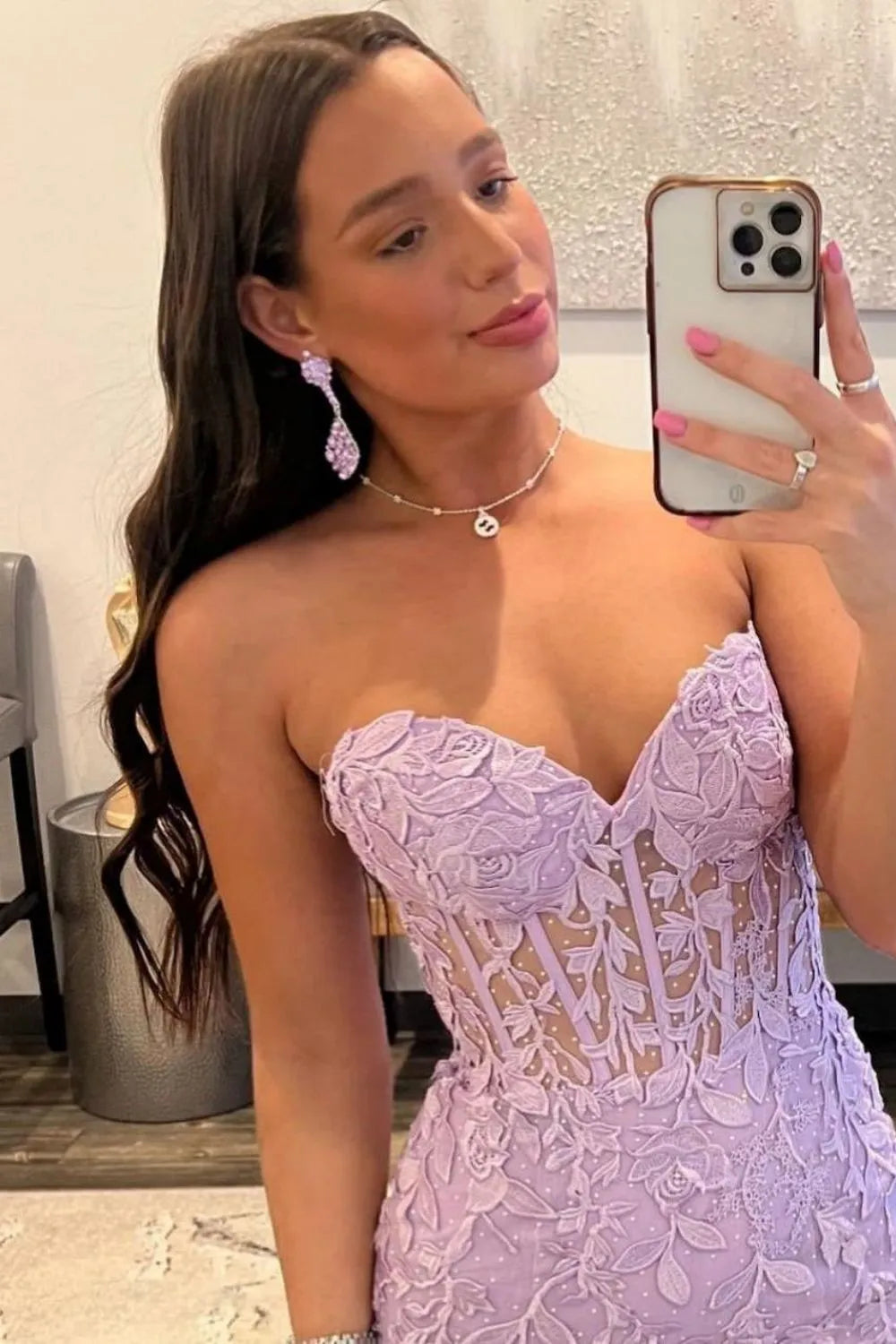 Wholesale Mermaid Sweetheart Prom Dress With Appliques