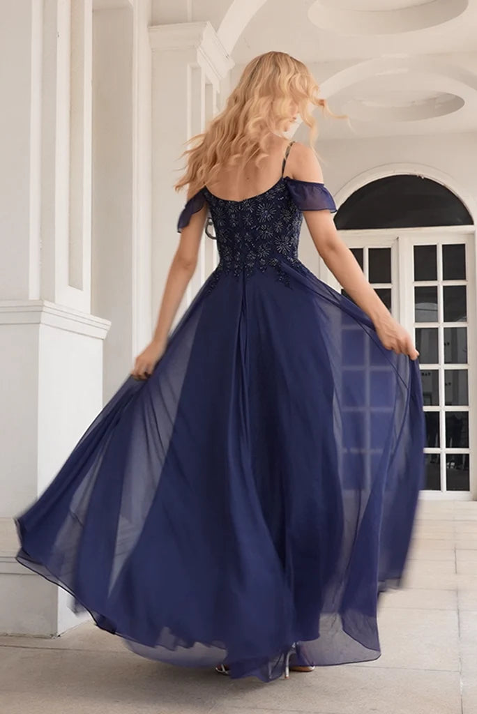 Wholesale New Arrival Sparkly A Line Off The Shoulder Prom/Mother Of The Bride Dresses With Beaded