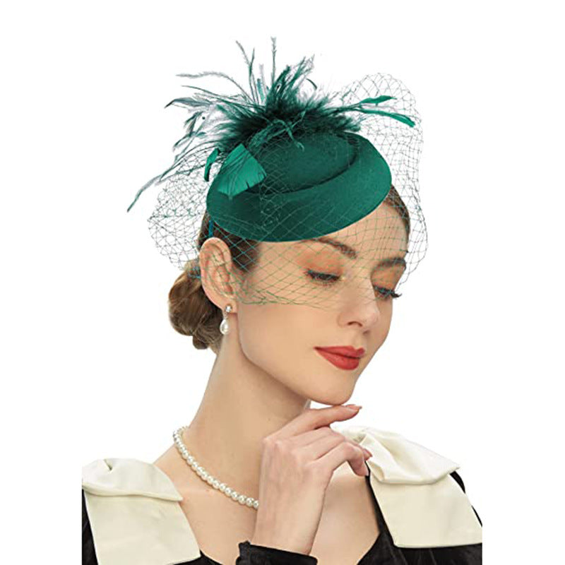 Wholesale Retro Vintage 1950s 1920s Fascinators Hat Veil Headband Head Jewelry Bridal Women's Carnival Party / Evening Headwear