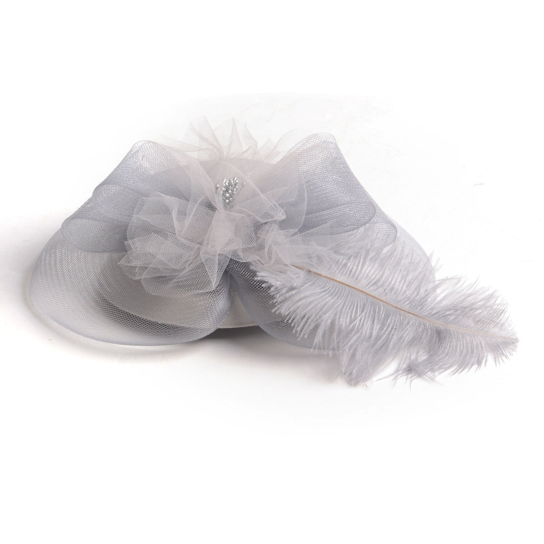 Wholesale Fascinators Headpiece Net Saucer Hat Wedding Horse Race Ladies Day With Floral Flower Headpiece Headwear