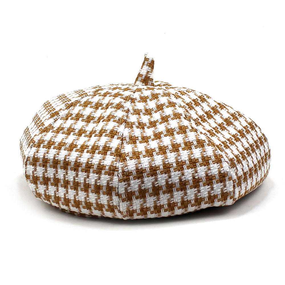 Wholesale Hats Fiber Beret Hat Floppy Hat Wedding Casual Classic Lady With Stripe Headpiece Headwear