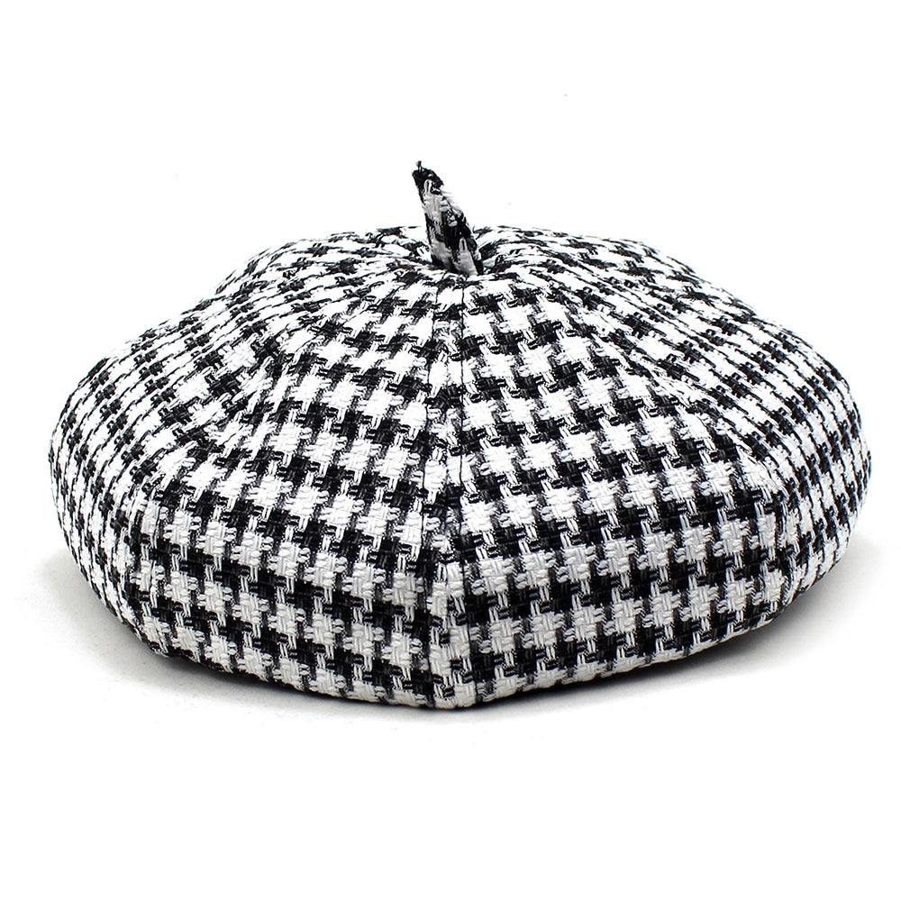 Wholesale Hats Fiber Beret Hat Floppy Hat Wedding Casual Classic Lady With Stripe Headpiece Headwear