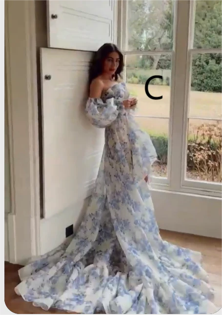 Wholesale A Line Elegant Spaghetti Straps Sleeveless Long Prom Dress