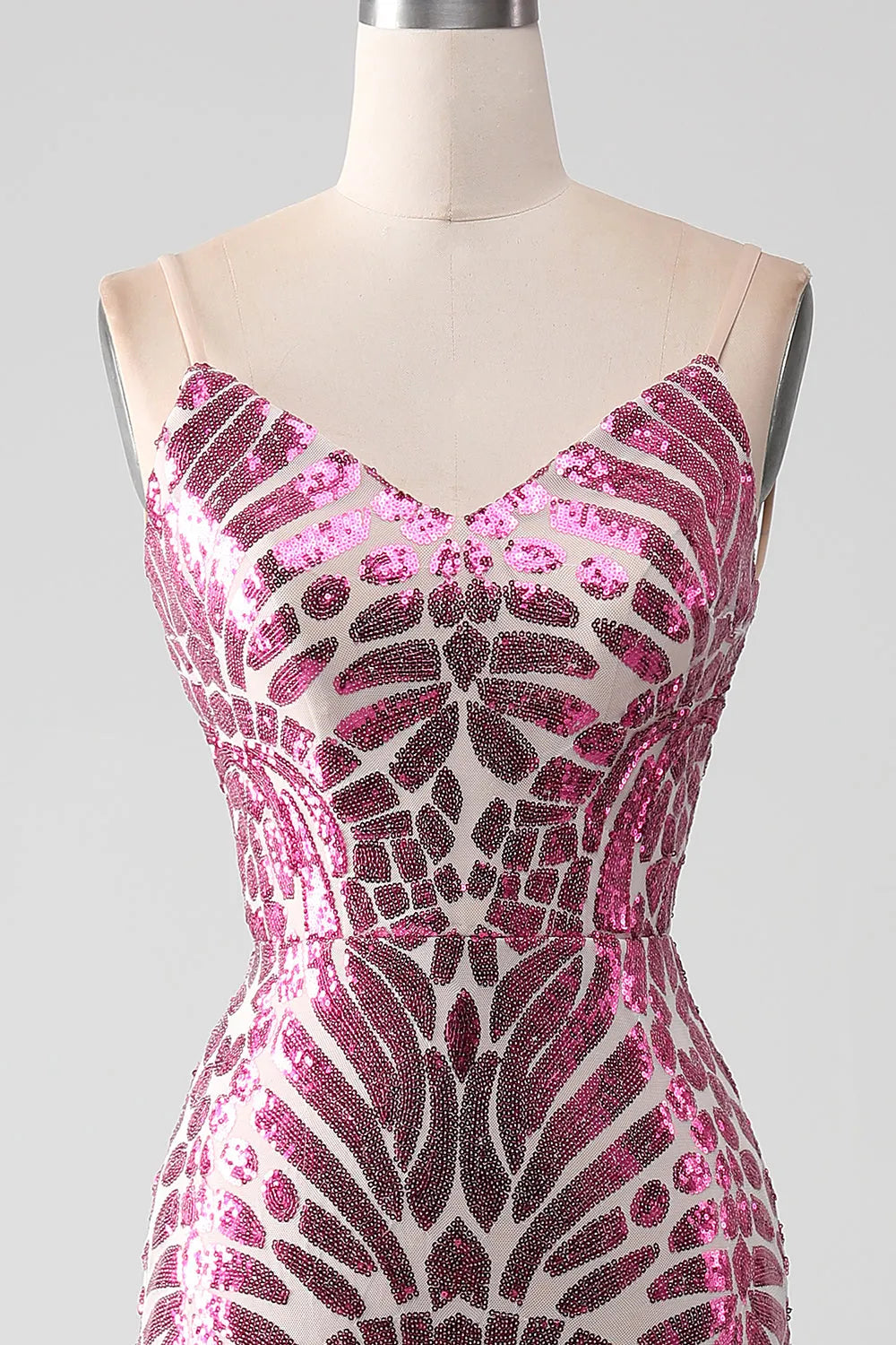 Wholesale Purple Sparkly Stylish Mermaid Backless Long Corset Prom Dress prom dresses with long sleeves