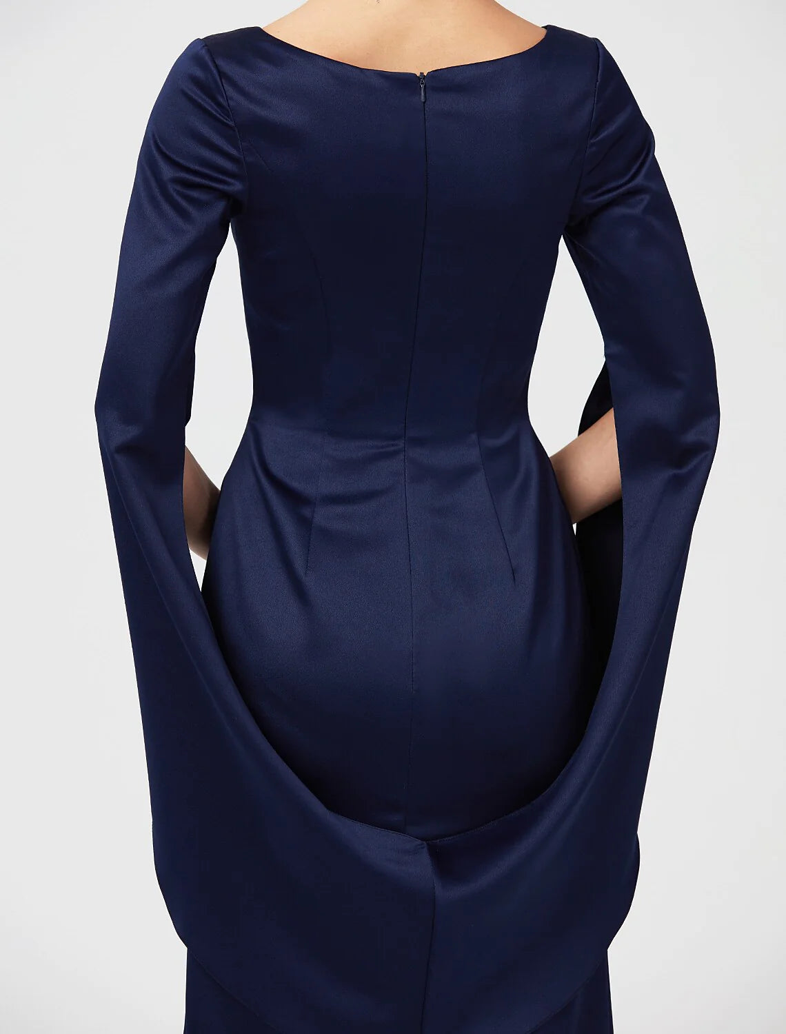 Wholesale Mermaid / Trumpet V Neck Floor Length Polyester Mother of the Bride Dress