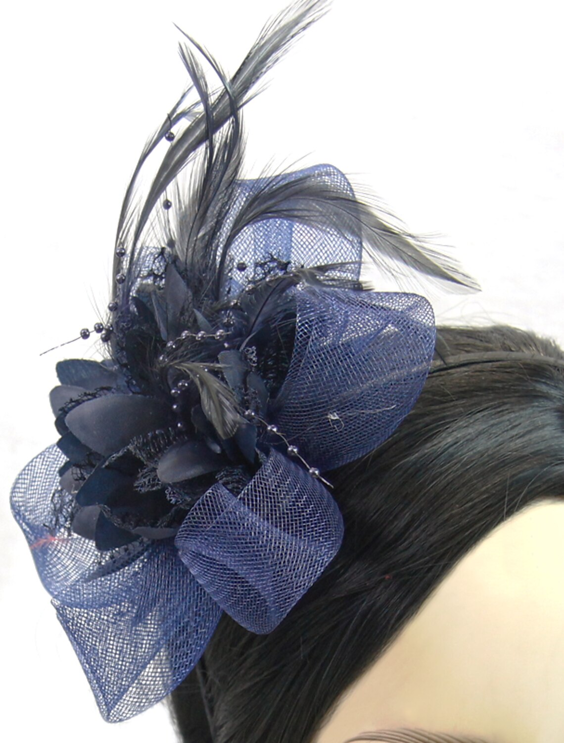 Wholesale Tulle / Feather / Net Headbands / Fascinators / Hats with 1 Piece Wedding / Special Occasion / Tea Party Headpiece