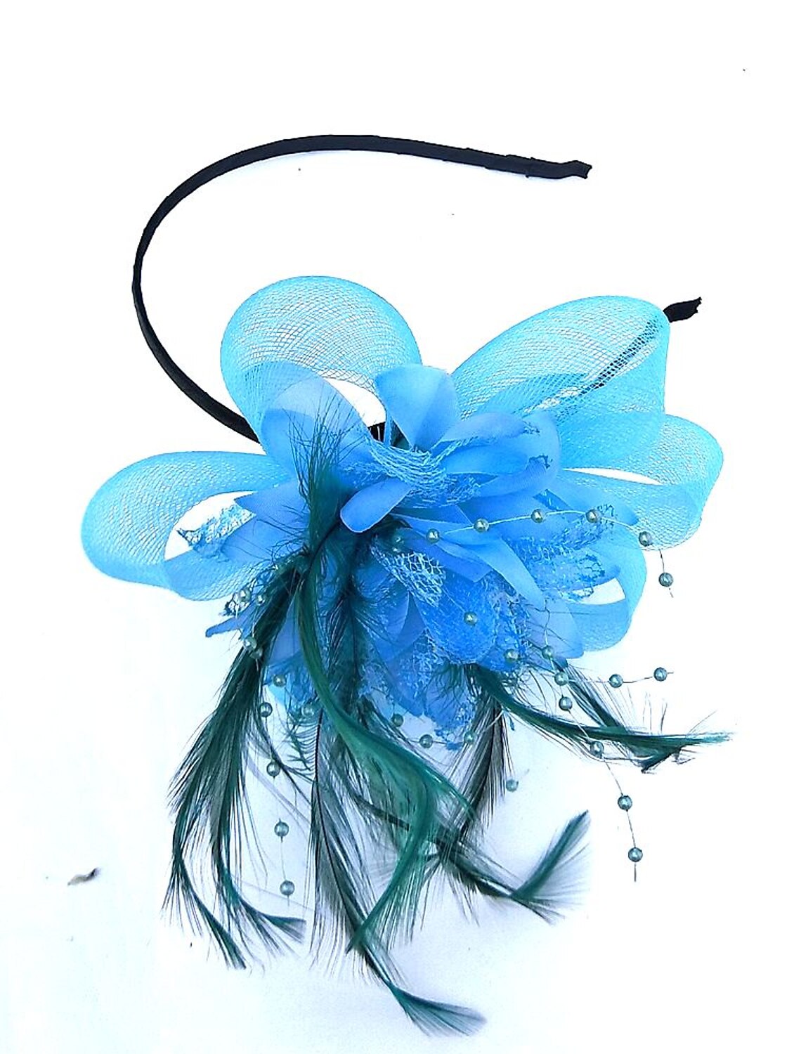 Wholesale Tulle / Feather / Net Headbands / Fascinators / Hats with 1 Piece Wedding / Special Occasion / Tea Party Headpiece