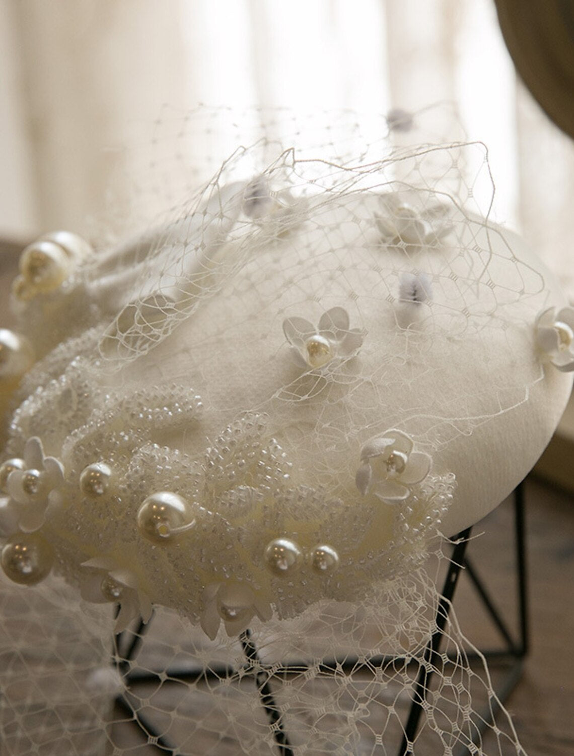 Wholesale Fascinators Kentucky Derby Hat Fabric Bucket Hat Horse Race Ladies Day Melbourne Cup Flower Elegant With Imitation Pearl Floral Headpiece Headwear