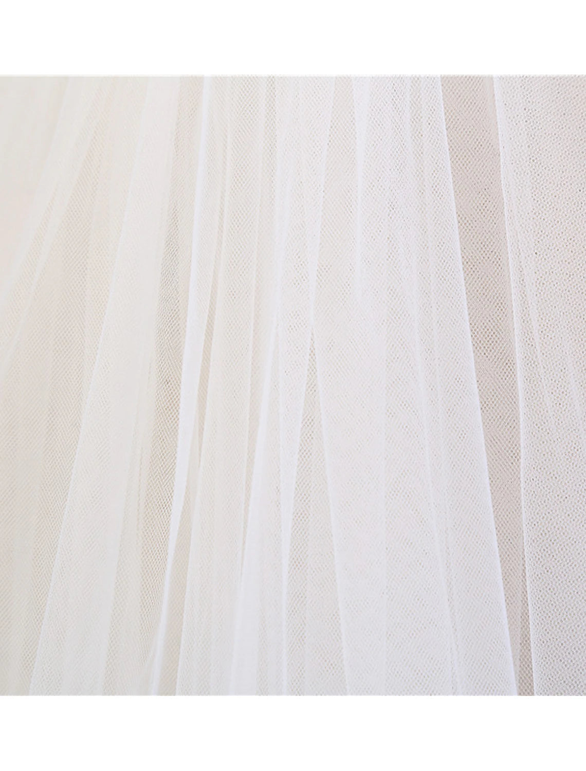 Wholesale Two-tier Lace Wedding Veil Cathedral Veils with Appliques 118.11 in (300cm) Tulle