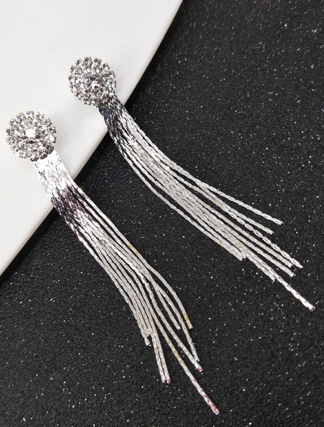 Wholesale Women‘s Drop Earrings Fine Jewelry Tassel Fringe Precious Cute Stylish Earrings Jewelry White For Wedding Party 3 Pairs