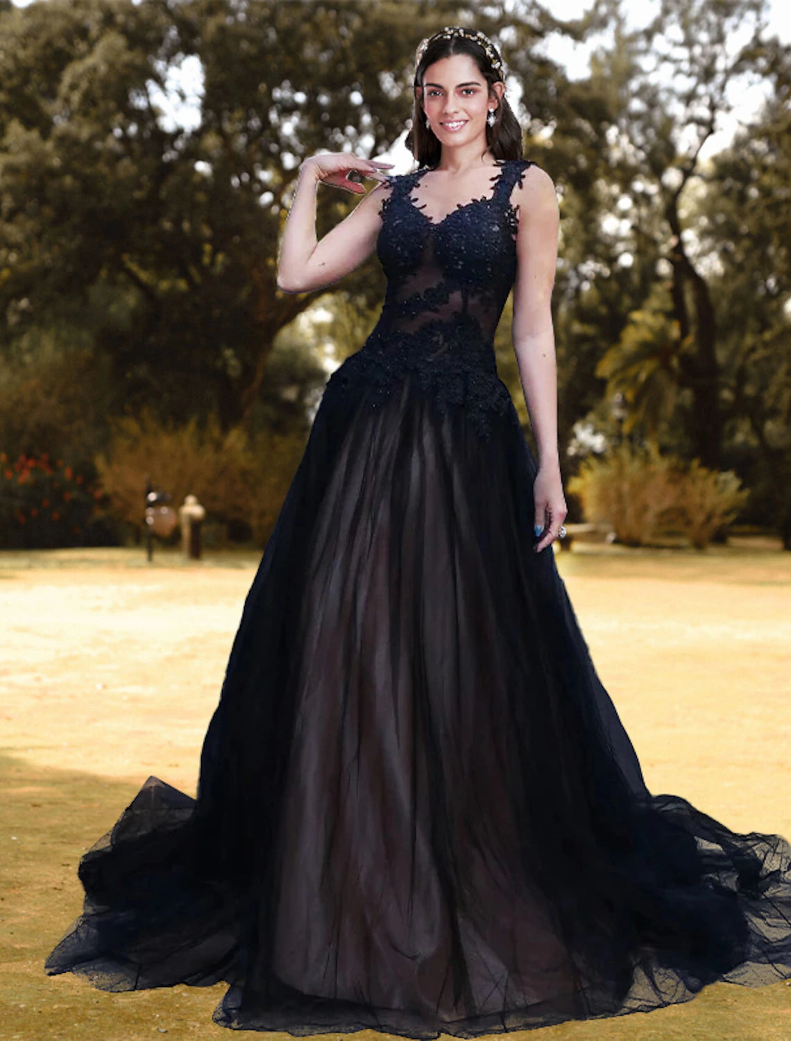 Wholesale  Ball Gown Prom Dresses Corsets Dress Prom Formal Evening Court Train Sleeveless V Neck Lace with Pleats Appliques