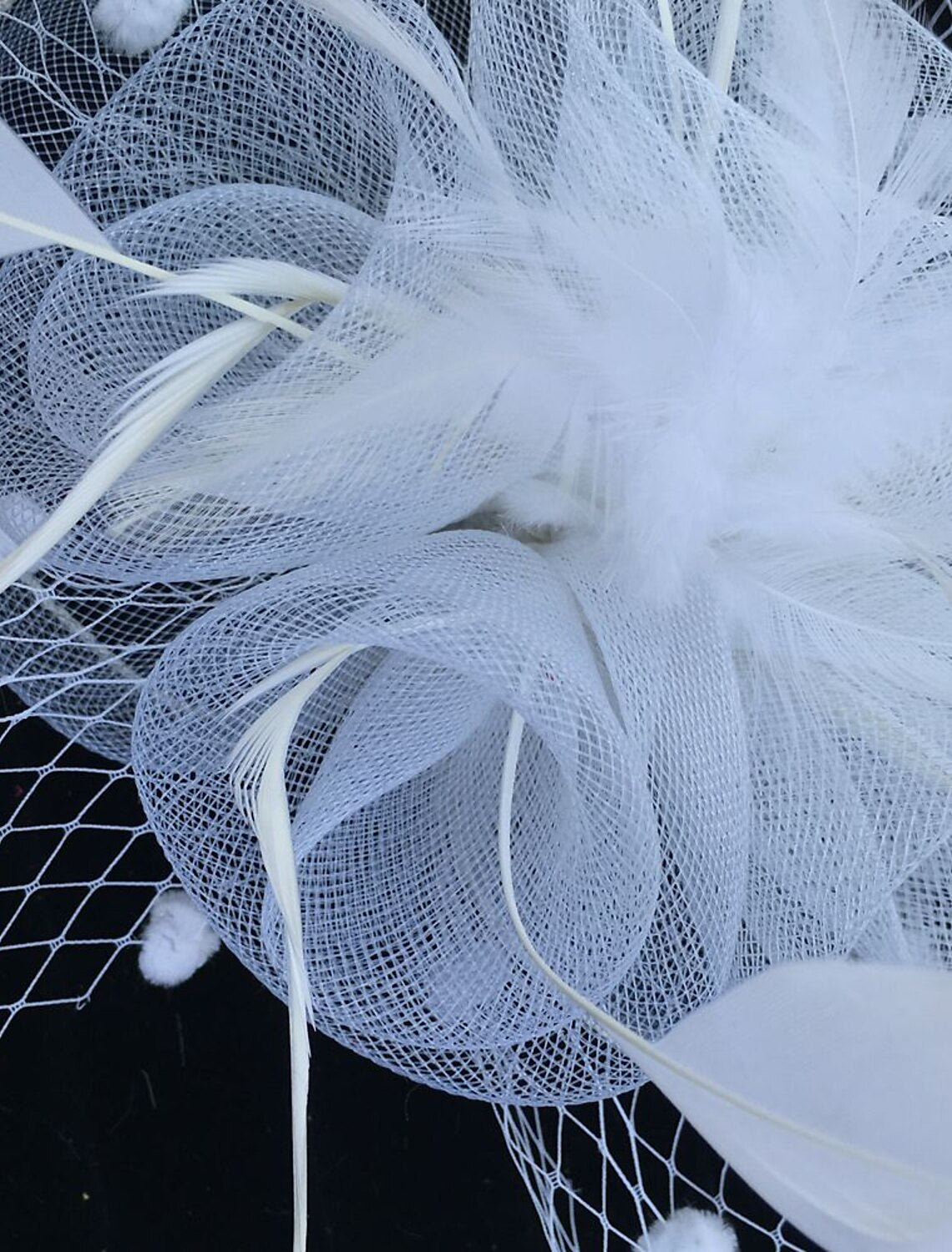 Wholesale Feather / Net Fascinators Kentucky Derby Hat / Birdcage Veils with 1 Piece Wedding / Party / Evening / Ladies Day Headpiece