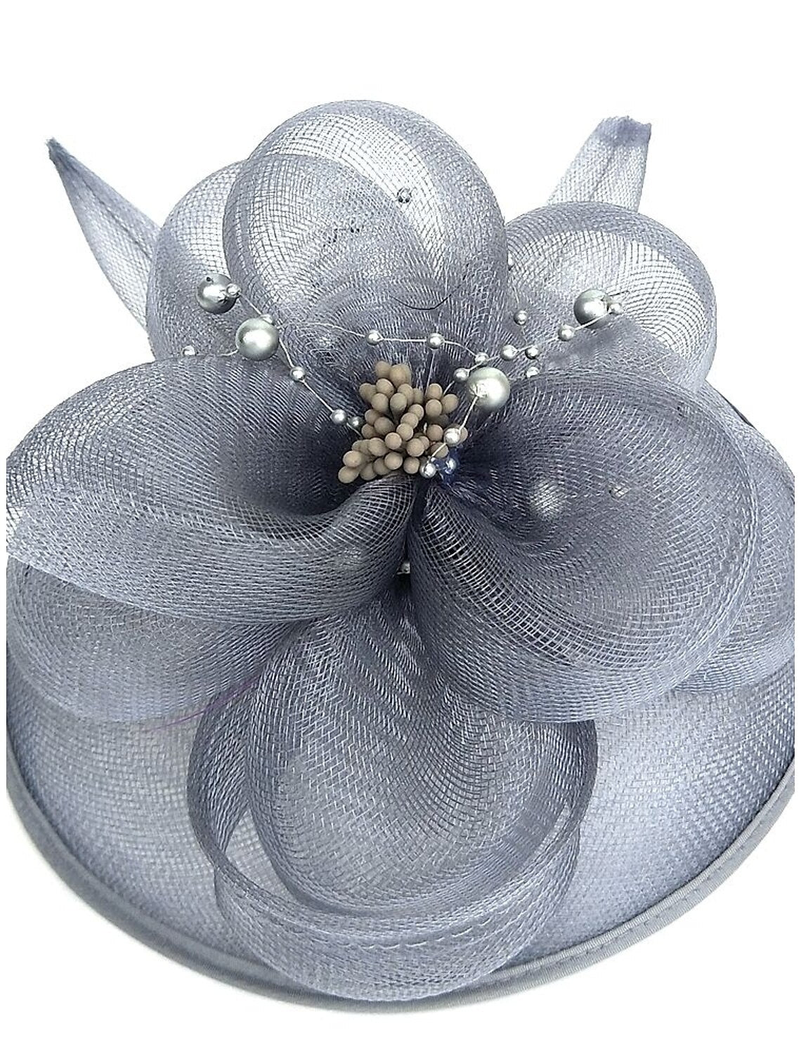 Wholesale Net Fascinators Kentucky Derby Hat/ Birdcage Veils with 1 Piece Wedding / Special Occasion / Tea Party Headpiece