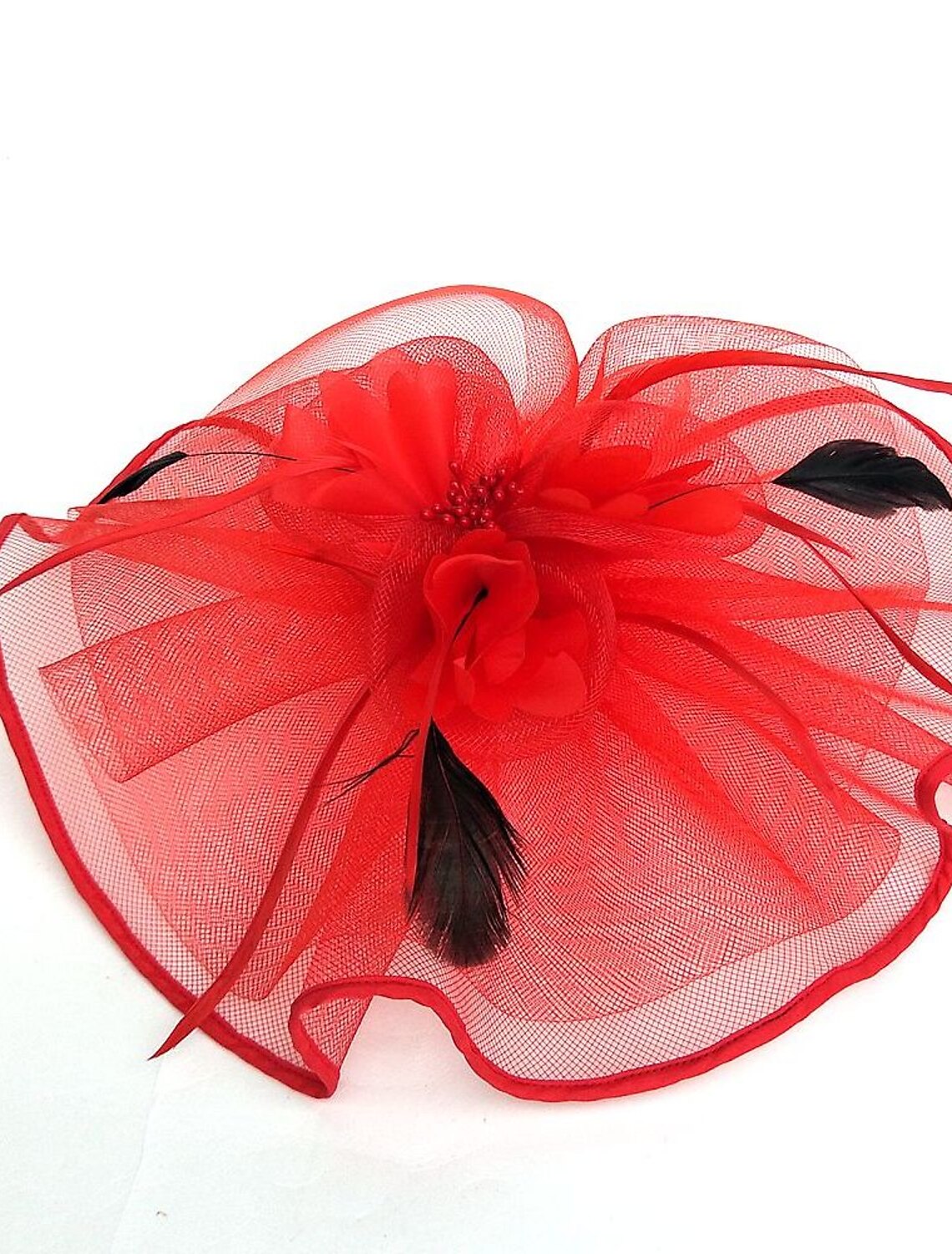 Wholesale Tulle / Feather / Net Kentucky Derby Hat / Fascinators / Hats with 1 Piece Wedding / Special Occasion / Tea Party Headpiece