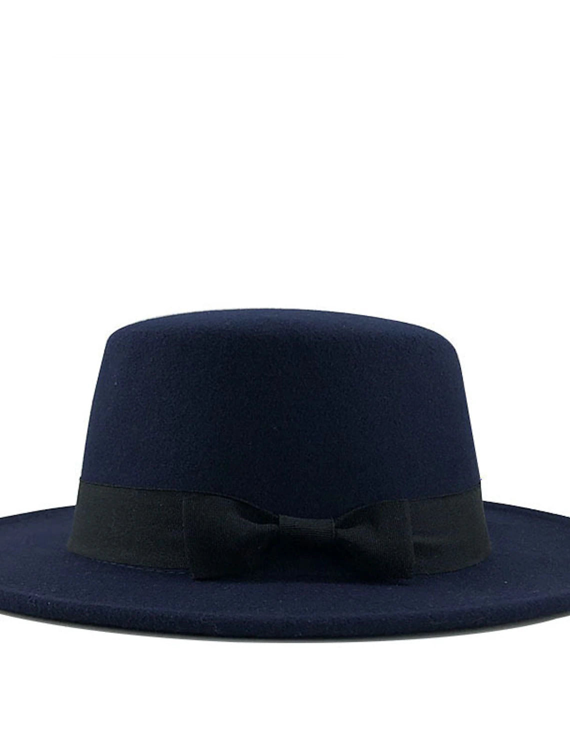 Wholesale Hats Wool Fedora Hat Holiday Horse Race St.Patrick's Day Cocktail Royal Astcot Elegant Lady With Bowknot Headpiece Headwear