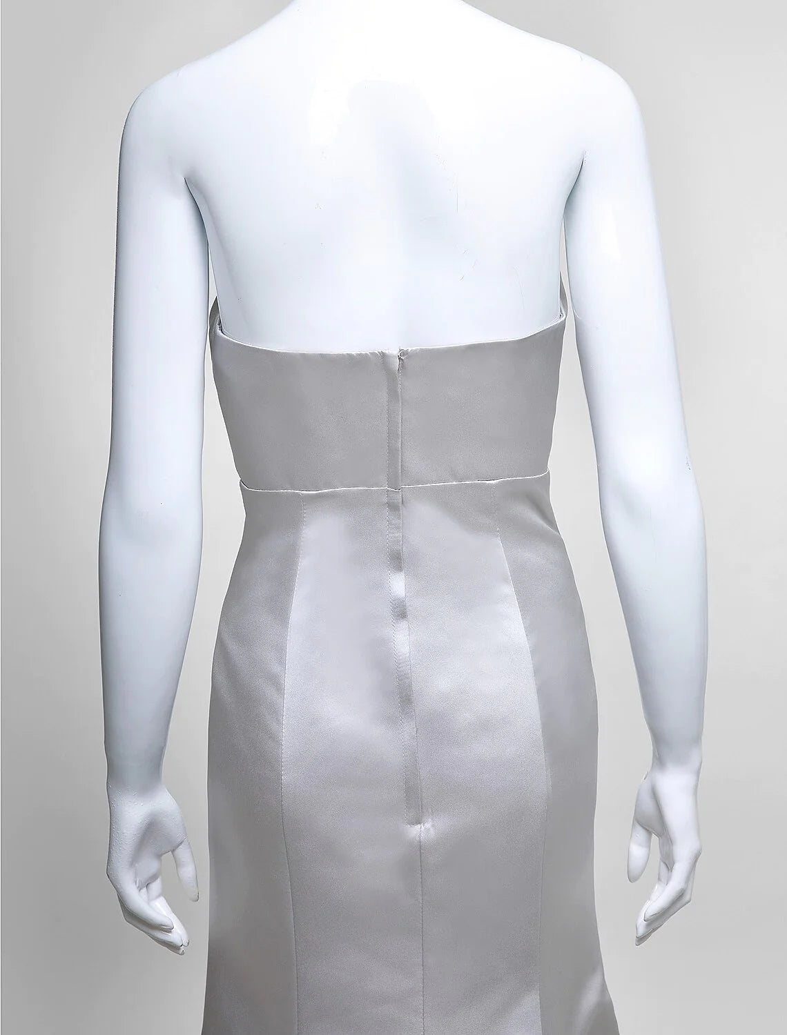 Wholesale Mermaid / Trumpet Mother of the Bride Dress Convertible Dress Strapless Floor Length Satin Lace 3/4 Length Sleeve No with Lace Beading Sequin