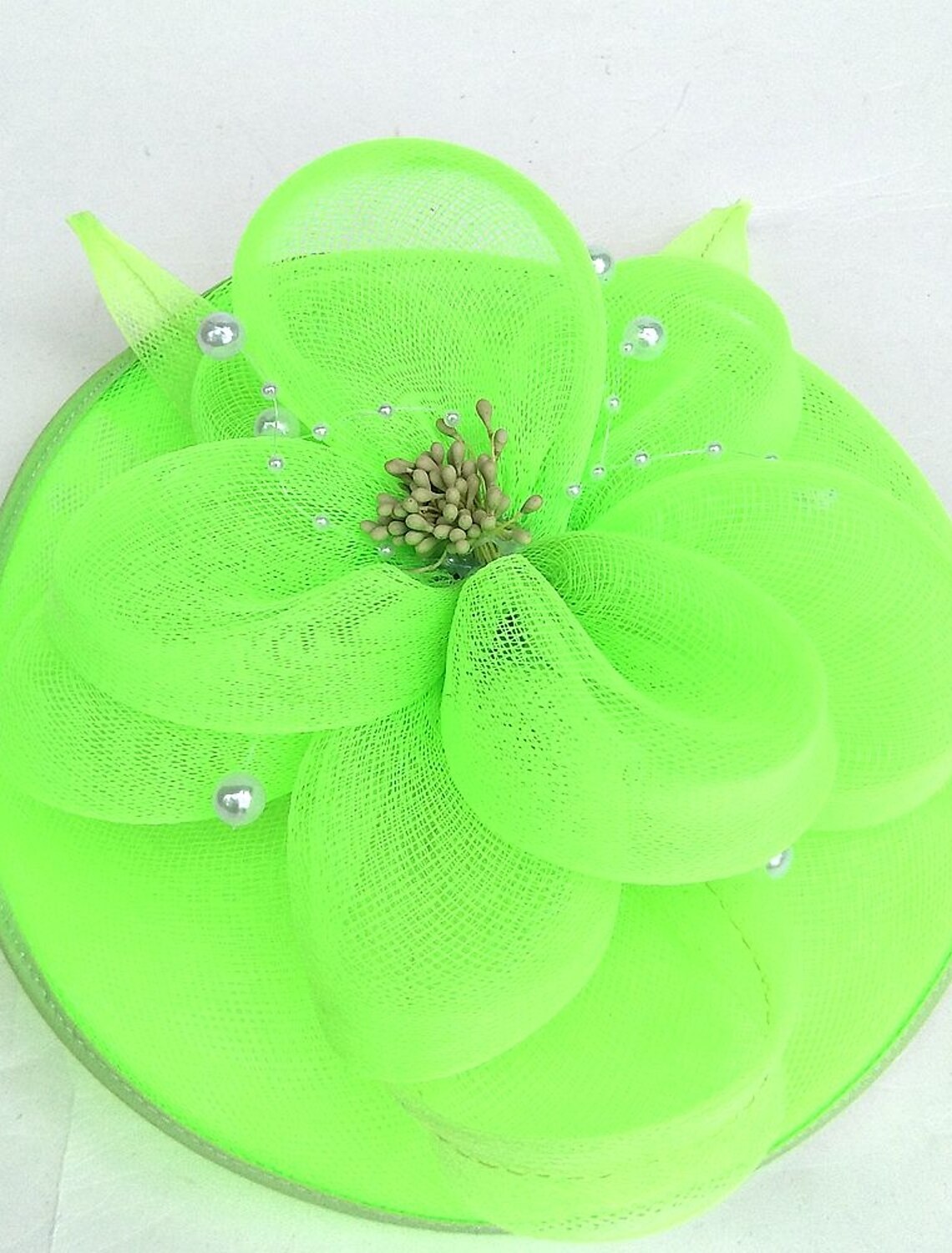 Wholesale Net Fascinators Kentucky Derby Hat/ Birdcage Veils with 1 Piece Wedding / Special Occasion / Tea Party Headpiece