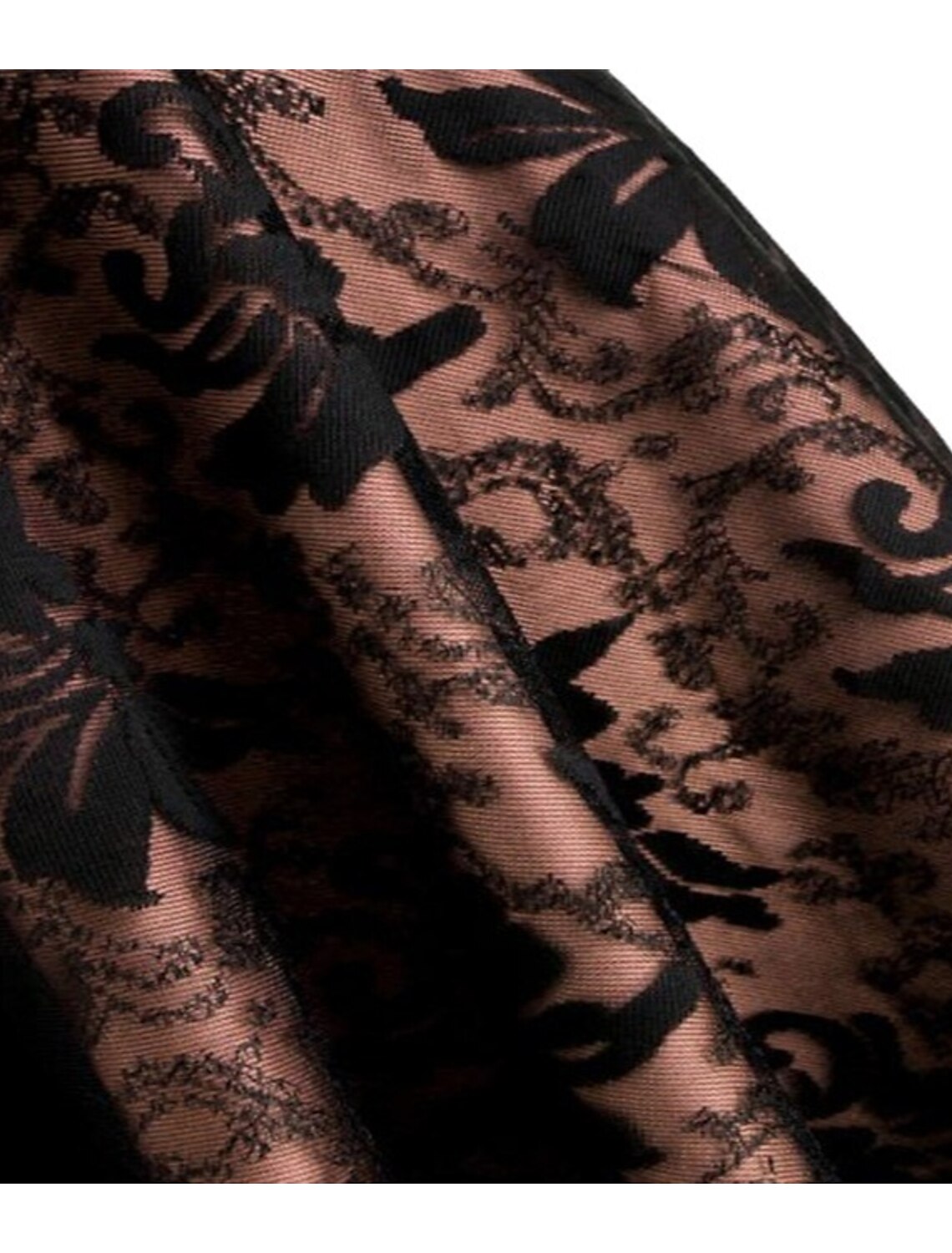 Wholesale Women's Halloween Dress Party Dress Corset Dress Lace Dress Midi Dress Black White Wine Sleeveless Floral Lace Spring Fall Winter Cold Shoulder Party Party