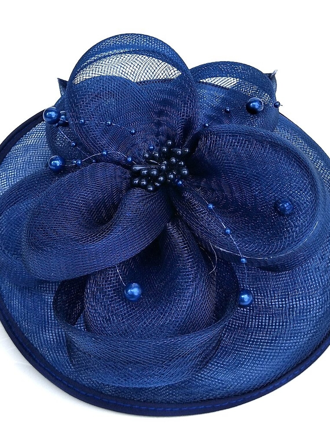 Wholesale Net Fascinators Kentucky Derby Hat/ Birdcage Veils with 1 Piece Wedding / Special Occasion / Tea Party Headpiece