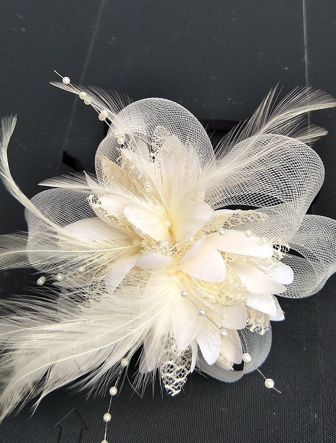 Wholesale Tulle / Feather / Net Headbands / Fascinators / Hats with 1 Piece Wedding / Special Occasion / Tea Party Headpiece
