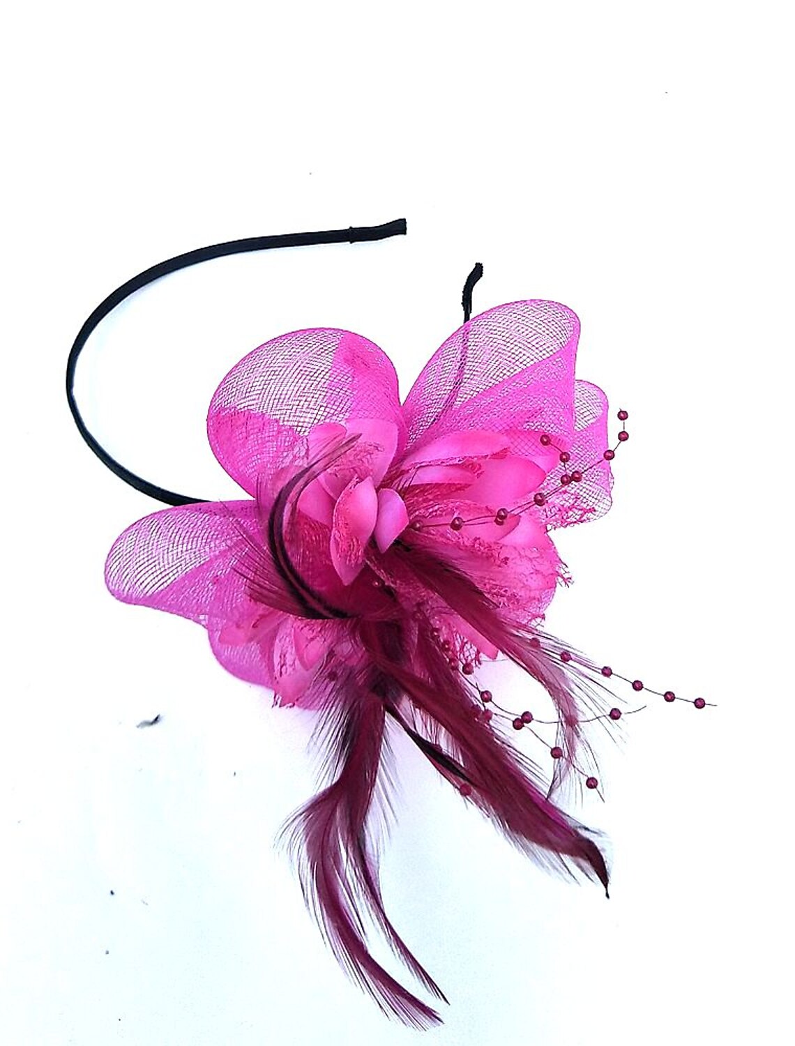 Wholesale Tulle / Feather / Net Headbands / Fascinators / Hats with 1 Piece Wedding / Special Occasion / Tea Party Headpiece