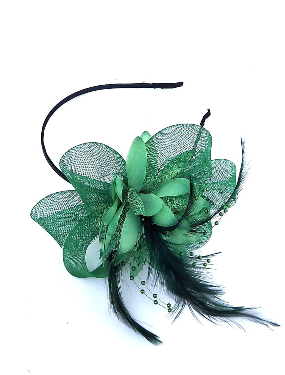 Wholesale Tulle / Feather / Net Headbands / Fascinators / Hats with 1 Piece Wedding / Special Occasion / Tea Party Headpiece
