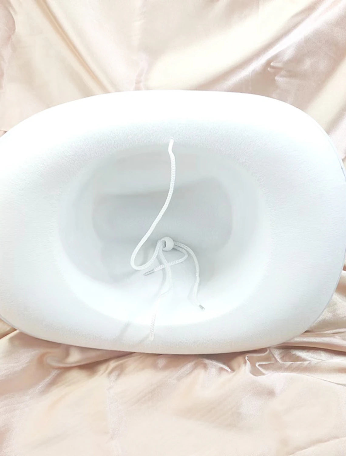 Wholesale Hats Fabric Bride Cowboy Hat Wedding Valentine's Day Cocktail Royal Astcot Fashion Wedding With Pearl Headpiece Headwear