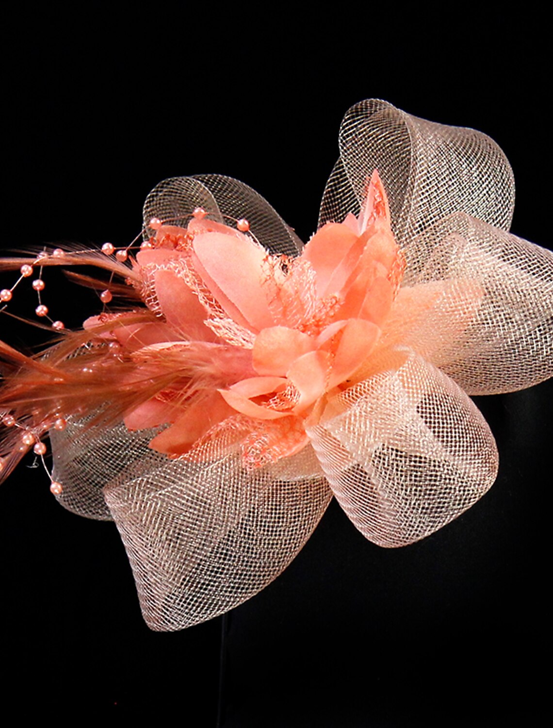 Wholesale Tulle / Feather / Net Headbands / Fascinators / Hats with 1 Piece Wedding / Special Occasion / Tea Party Headpiece