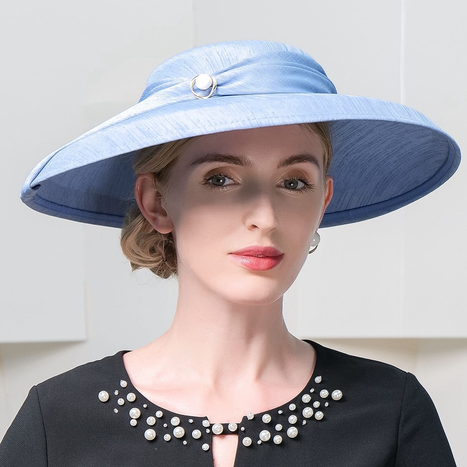 Wholesale Hair Combs Hats Headwear Flax Sinamay Fedora Hat Sinamay Hat Casual Tea Party Retro Lady With Cap Beading Headpiece Headwear/ Special Occasion / Office & Career / Casual / Graduation / Congratulations