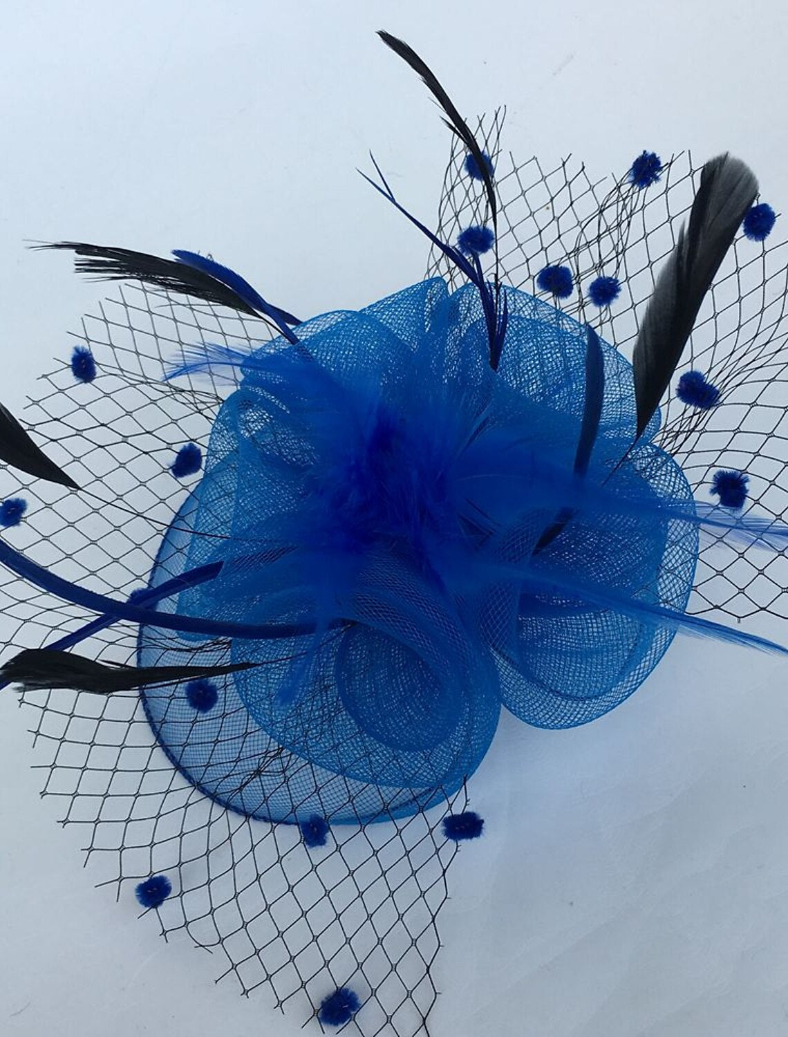 Wholesale Feather / Net Fascinators Kentucky Derby Hat / Birdcage Veils with 1 Piece Wedding / Party / Evening / Ladies Day Headpiece