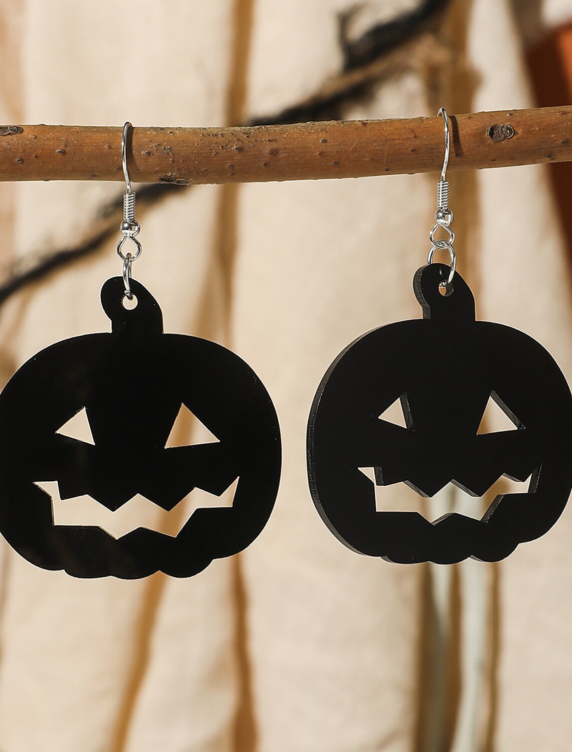 Wholesale Women's Drop Earrings Fine Jewelry Classic Pumpkin Spiders Statement Stylish Earrings Jewelry 1# / 2# / 3# For Halloween 1 Pair