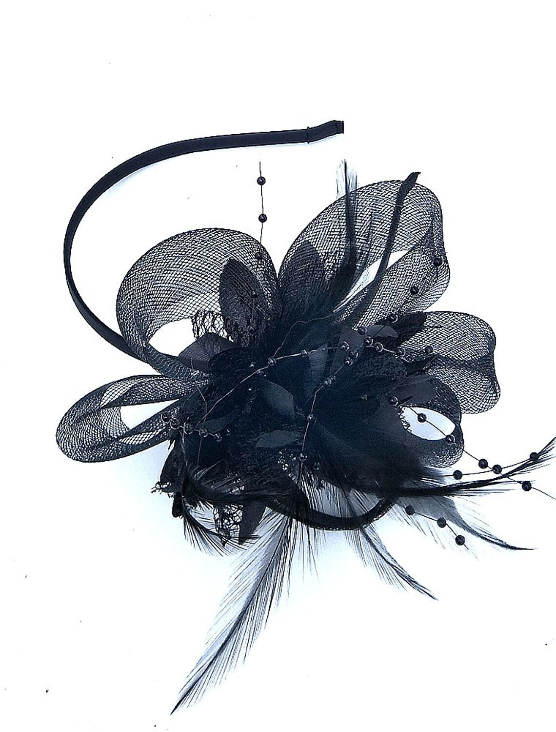 Wholesale Tulle / Feather / Net Headbands / Fascinators / Hats with 1 Piece Wedding / Special Occasion / Tea Party Headpiece