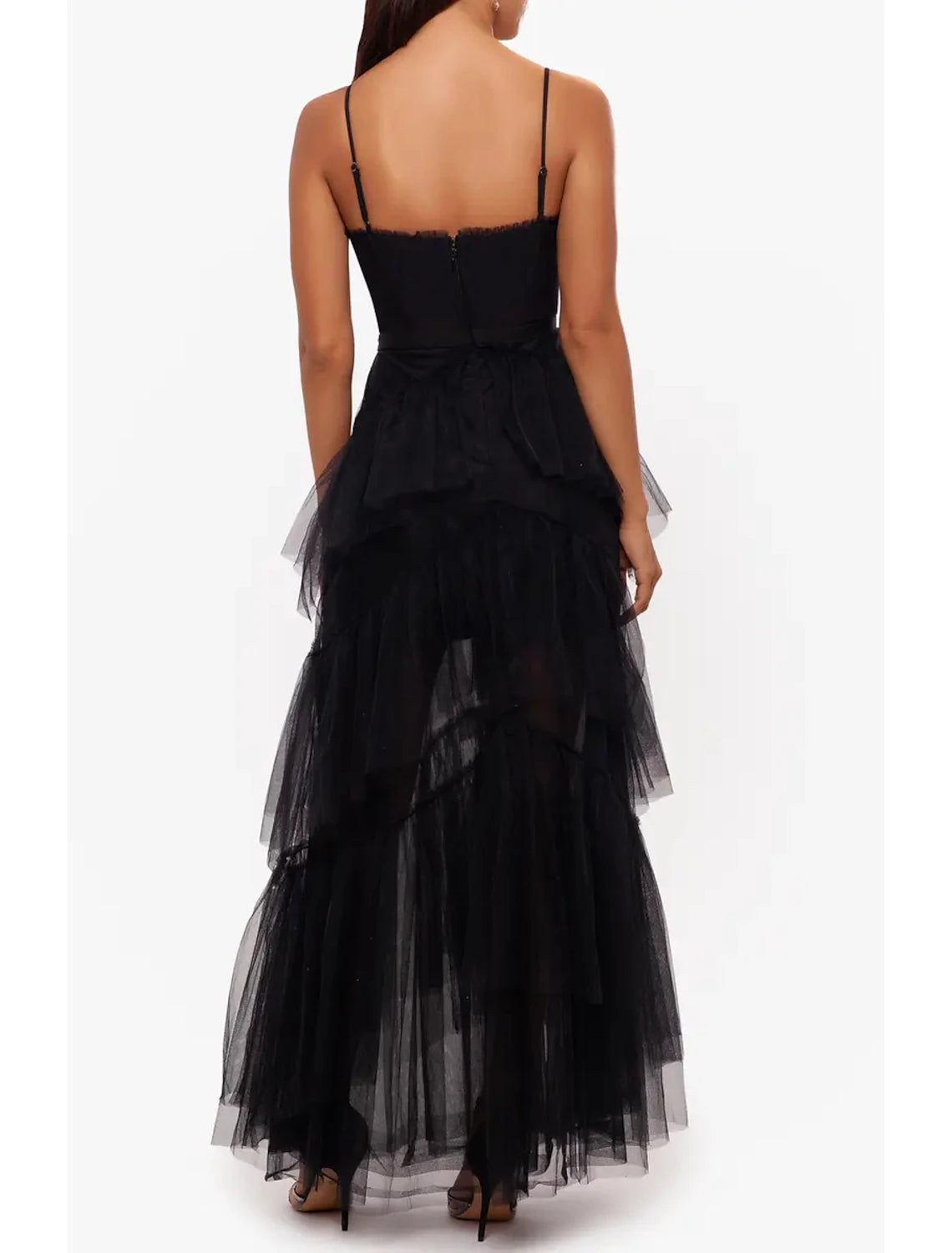 Wholesale Ball Gown Prom Dresses Elegant Dress Formal Prom Floor Length Sleeveless Spaghetti Strap Tulle with Ruched