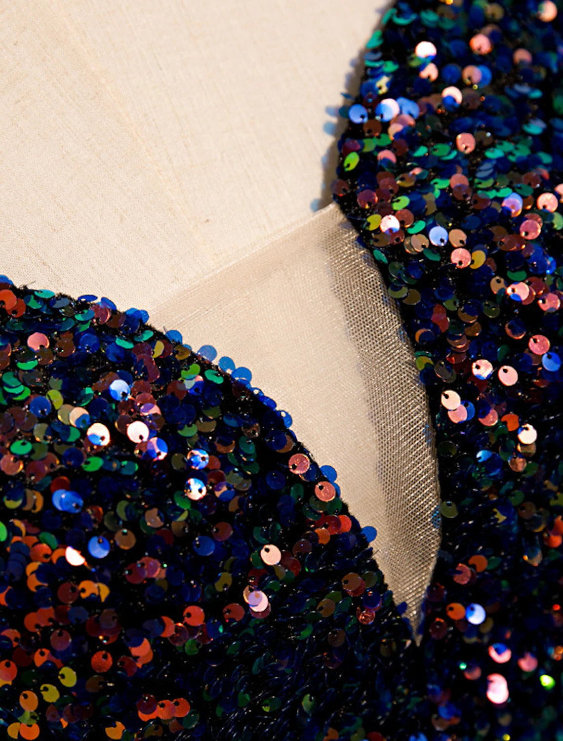 Wholesale  Mermaid / Trumpet Mother of the Bride Dress Wedding Guest Elegant Sparkle & Shine Off Shoulder Sweep / Brush Train Sequined Cap Sleeve with Solid