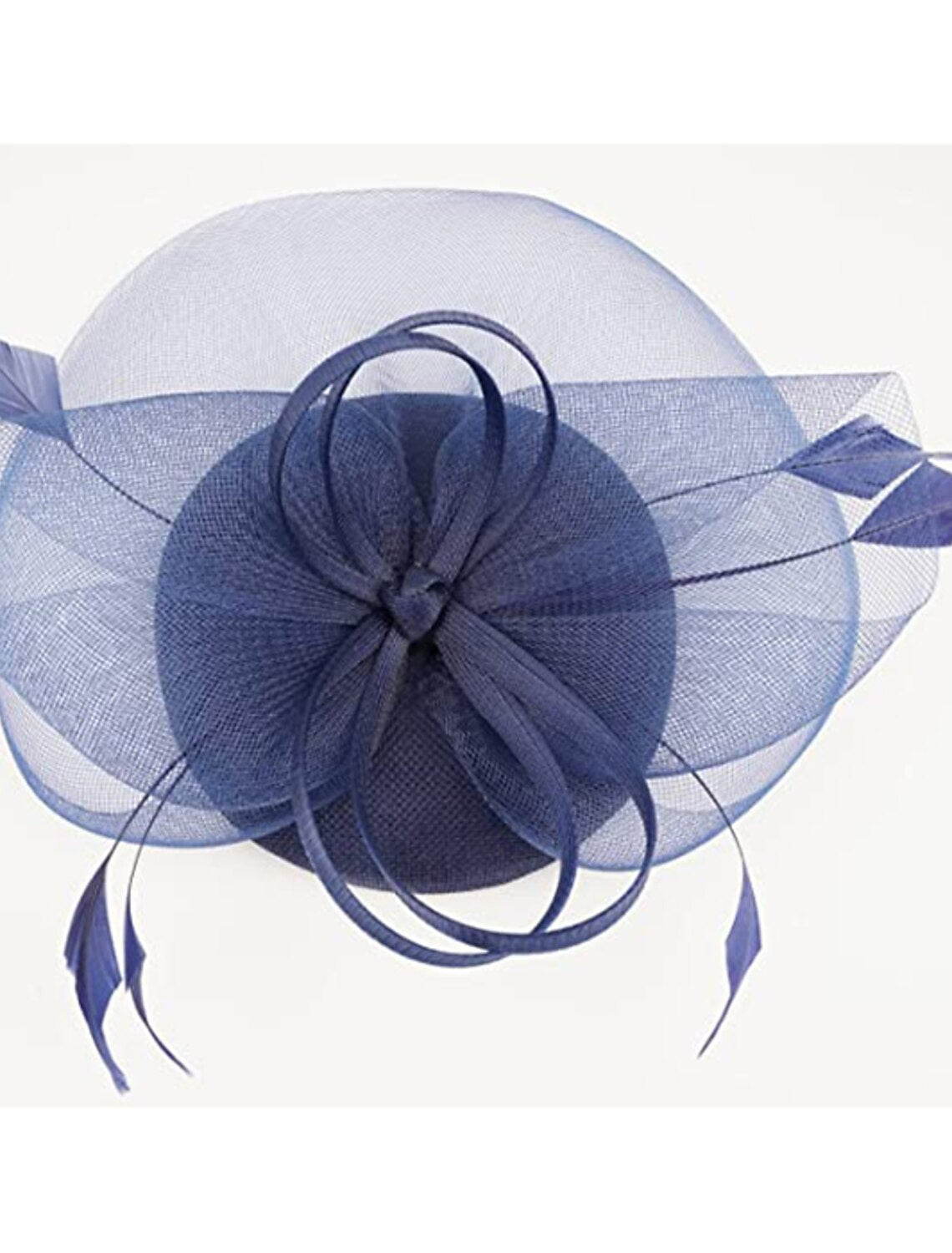 Wholesale Fascinators Feathers Pillbox Hat Wedding Kentucky Derby Melbourne Cup Cocktail Royal Astcot Flower Elegant With Pure Color Headpiece Headwear