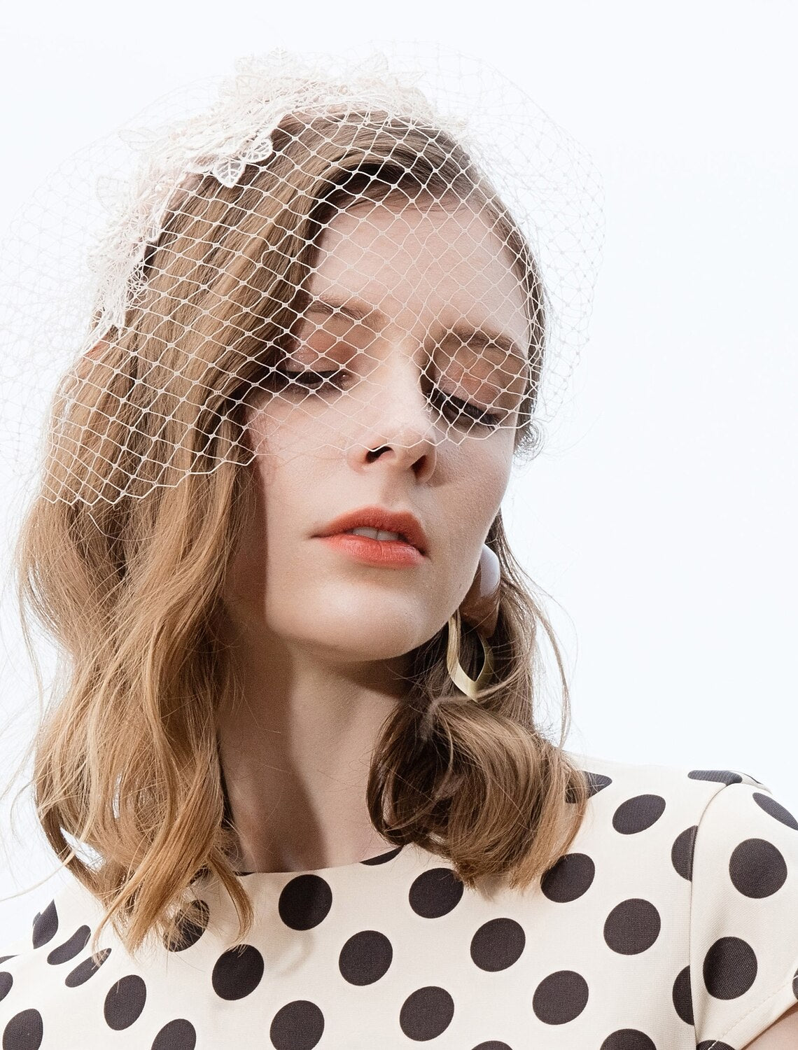 Wholesale Headwear Net Veil Hat Wedding Casual Tea Party Valentine's Day Horse Race Retro Romantic Classic With Tulle Face Veil Headpiece Headwear