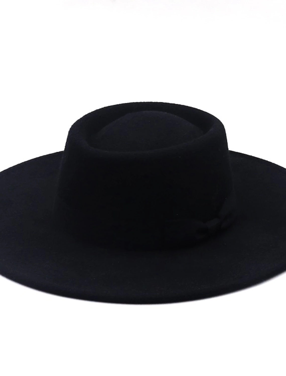 Wholesale Hats Flannel Bucket Hat Party / Evening Holiday Kentucky Derby Melbourne Cup Cocktail Simple Solid Color With Bowknot Headpiece Headwear