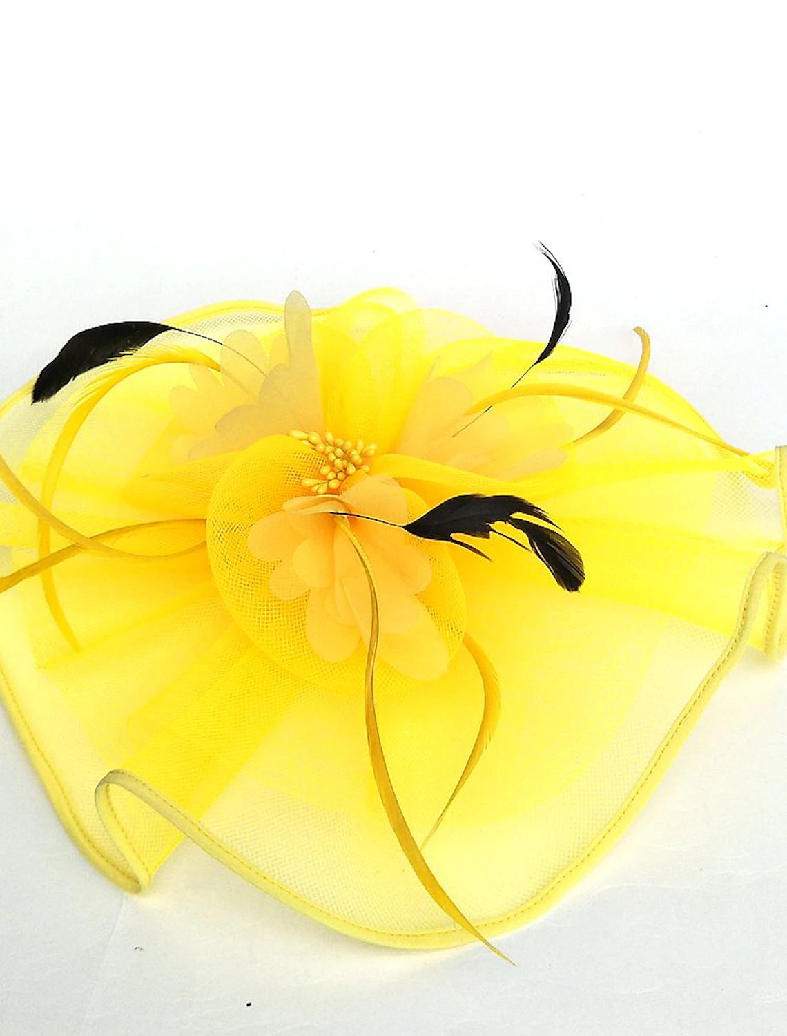 Wholesale Tulle / Feather / Net Kentucky Derby Hat / Fascinators / Hats with 1 Piece Wedding / Special Occasion / Tea Party Headpiece