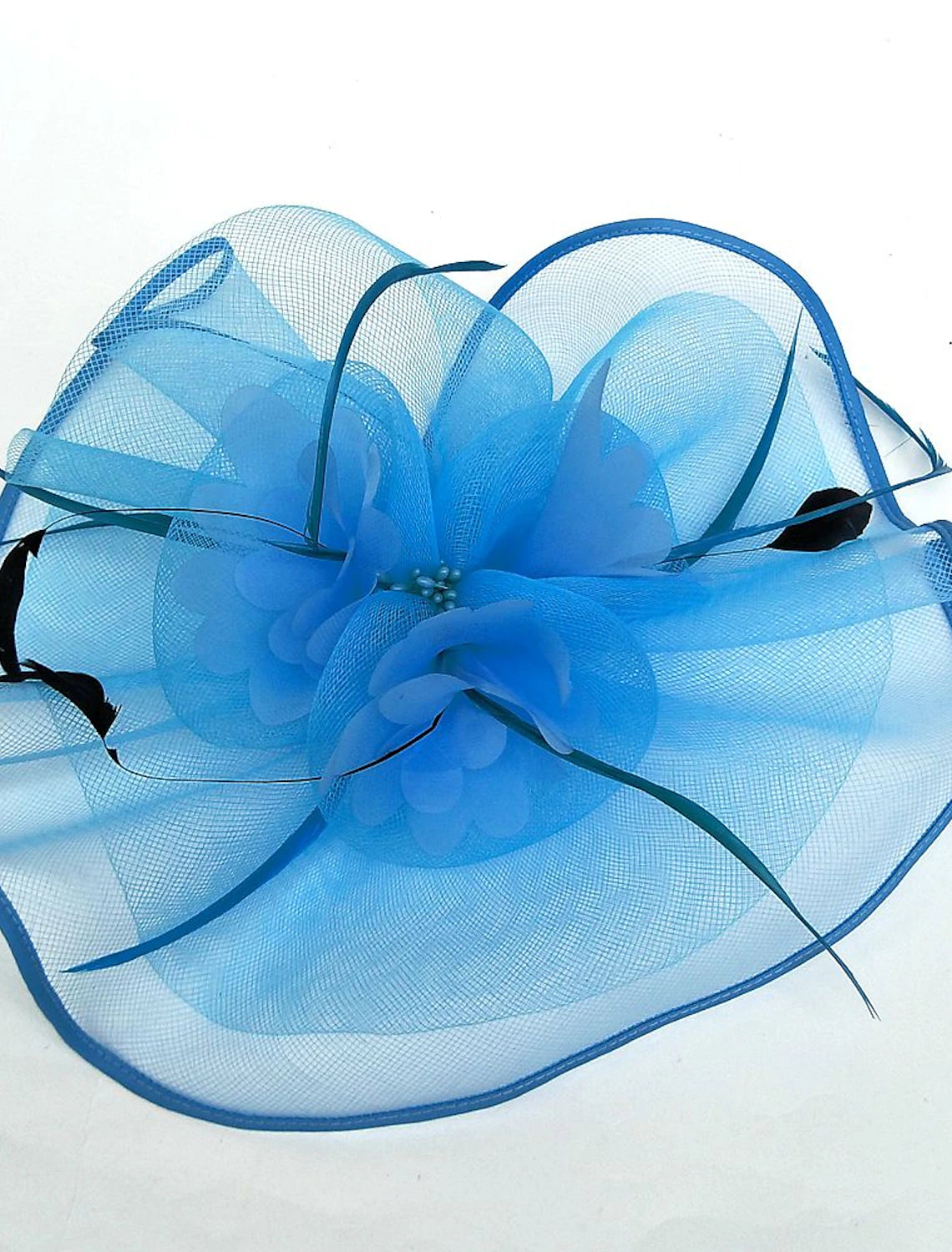 Wholesale Tulle / Feather / Net Kentucky Derby Hat / Fascinators / Hats with 1 Piece Wedding / Special Occasion / Tea Party Headpiece