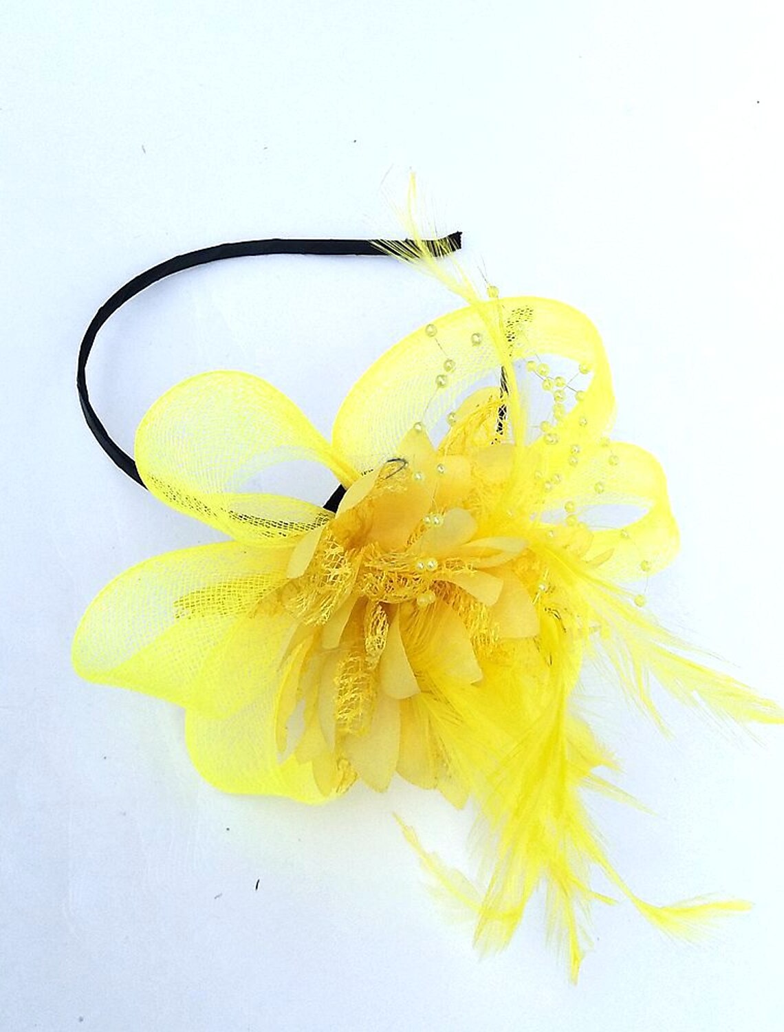 Wholesale Tulle / Feather / Net Headbands / Fascinators / Hats with 1 Piece Wedding / Special Occasion / Tea Party Headpiece