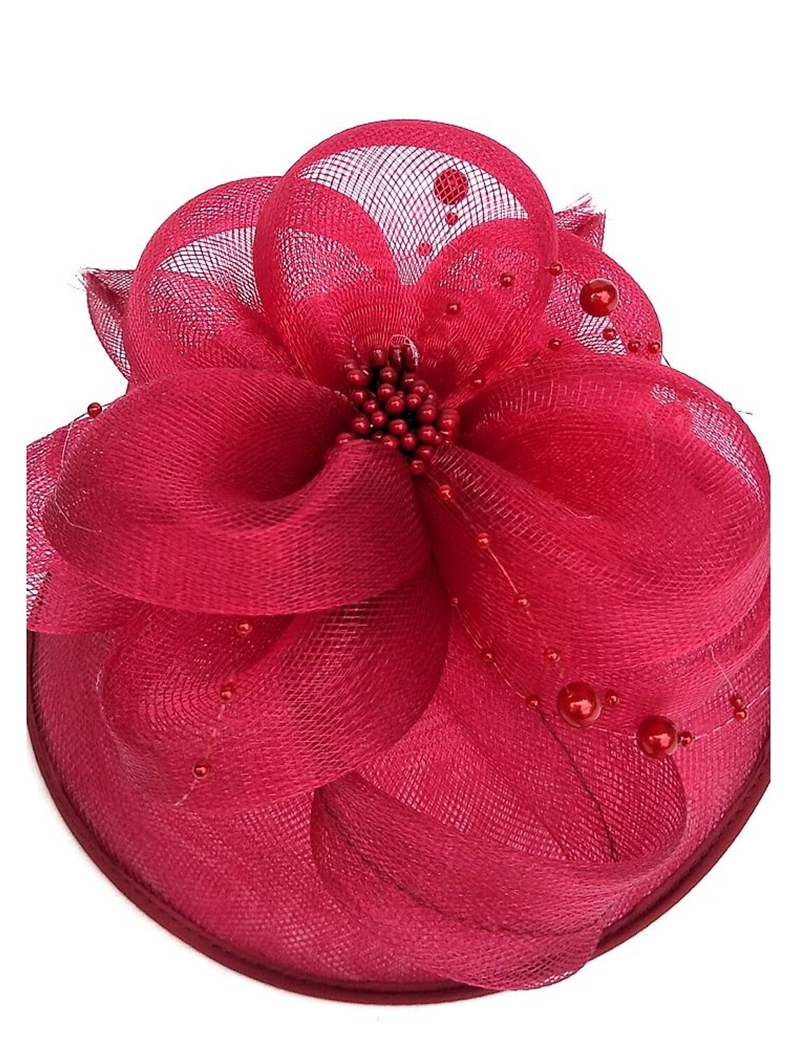 Wholesale Net Fascinators Kentucky Derby Hat/ Birdcage Veils with 1 Piece Wedding / Special Occasion / Tea Party Headpiece