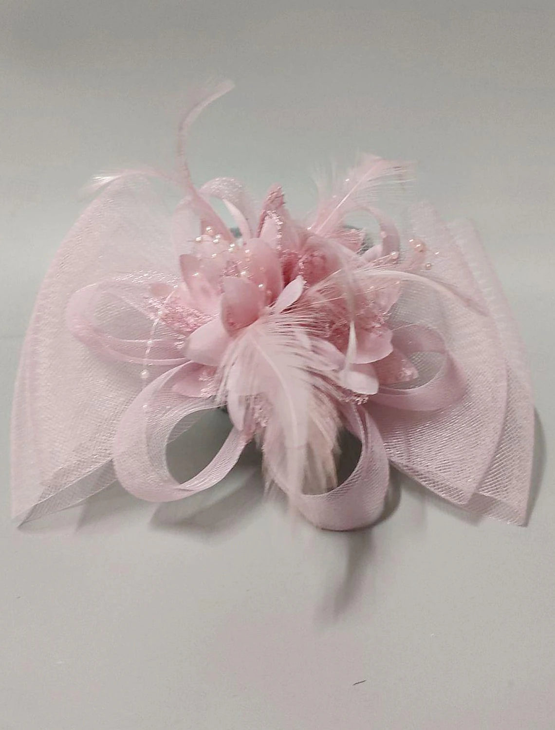 Wholesale Fascinators Headwear Headpiece Net Veil Hat Wedding Ladies Day With Bowknot Floral Headpiece Headwear