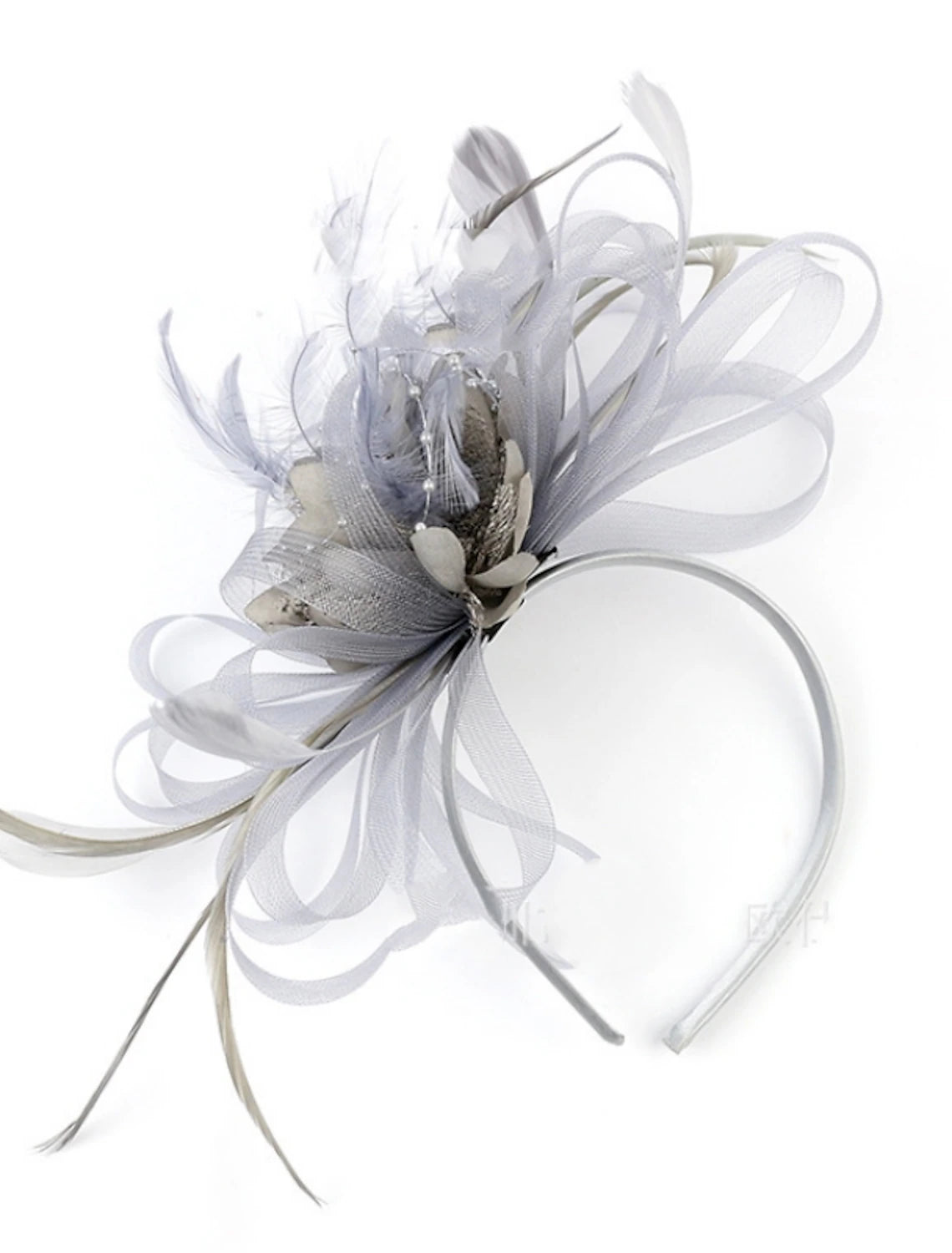 Wholesale Fascinators Tulle Kentucky Derby Horse Race Cocktail Royal Astcot Retro Elegant With Feather Headpiece Headwear